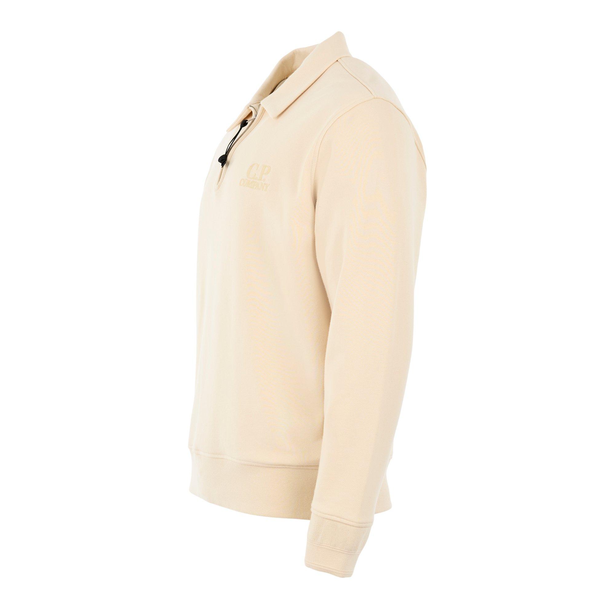 Pistachio 402 - CP Company - Quarter Zip Sweatshirt - 2