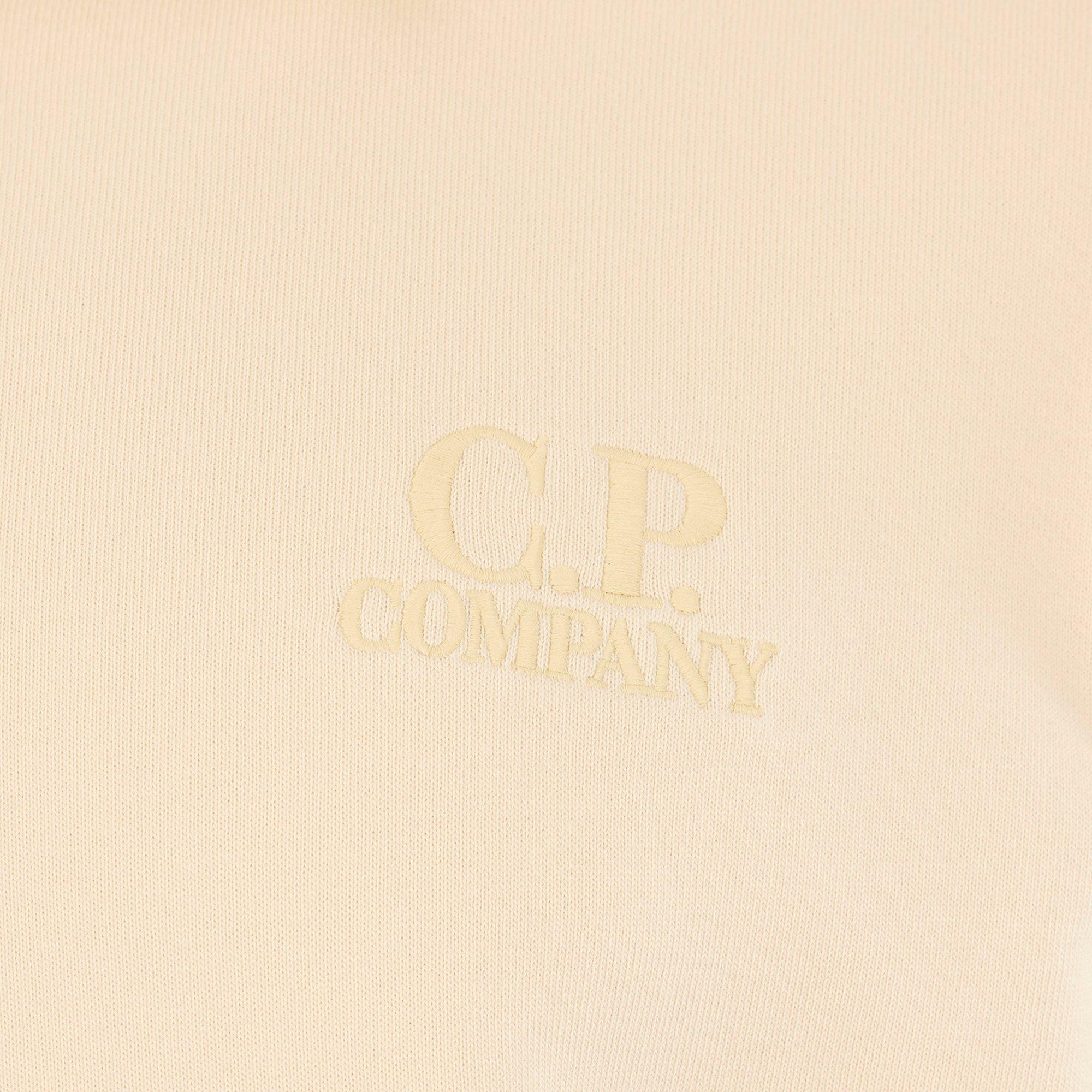 Pistachio 402 - CP Company - Quarter Zip Sweatshirt - 4