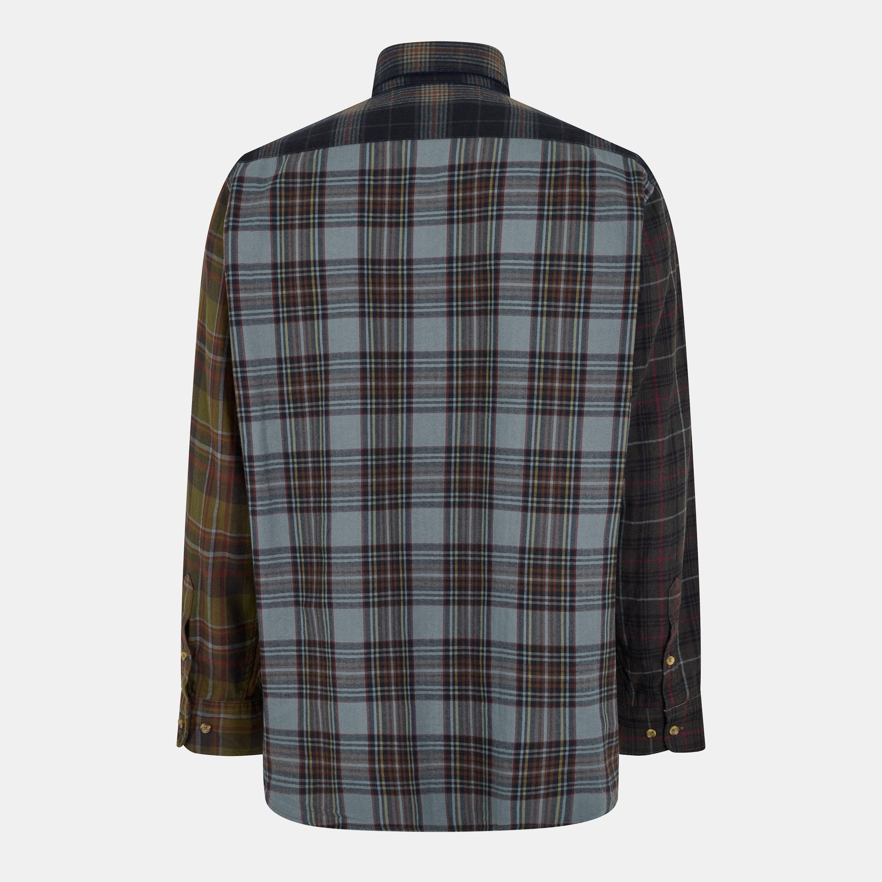 Charcoal - Aries - Aries Patchwrk Shirt Sn61 - 2