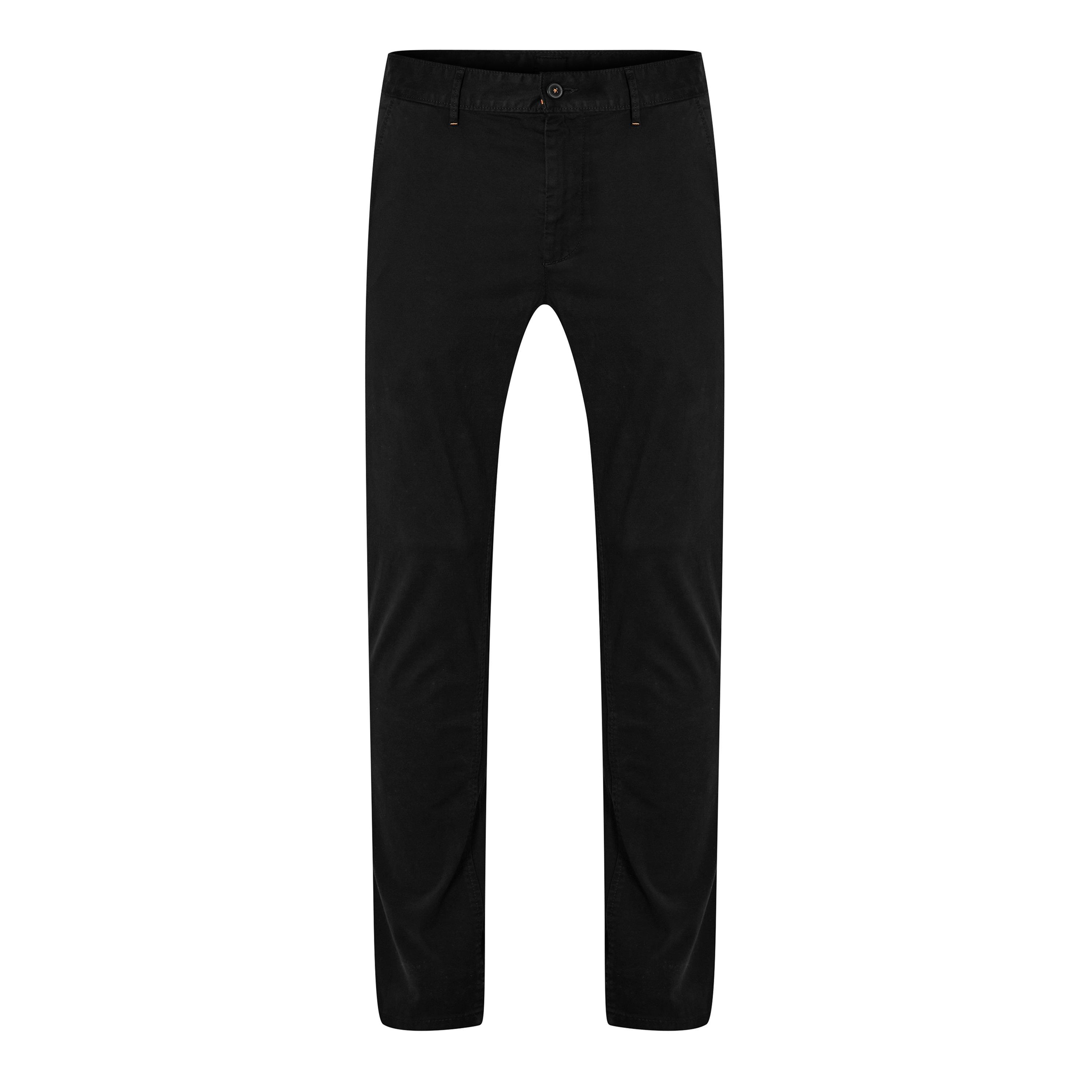 Black 001 - Boss - Men's HBO Chino Slim Trousers, Slim-fit - 1