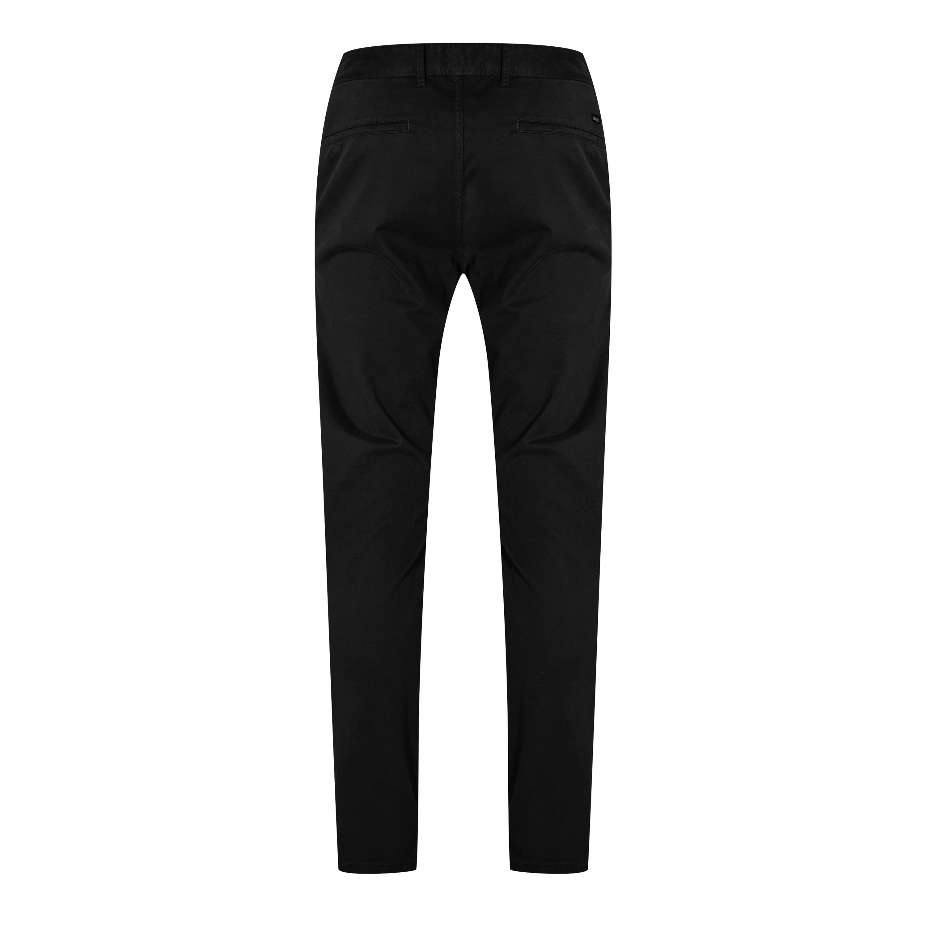 Black 001 - Boss - Men's HBO Chino Slim Trousers, Slim-fit - 2