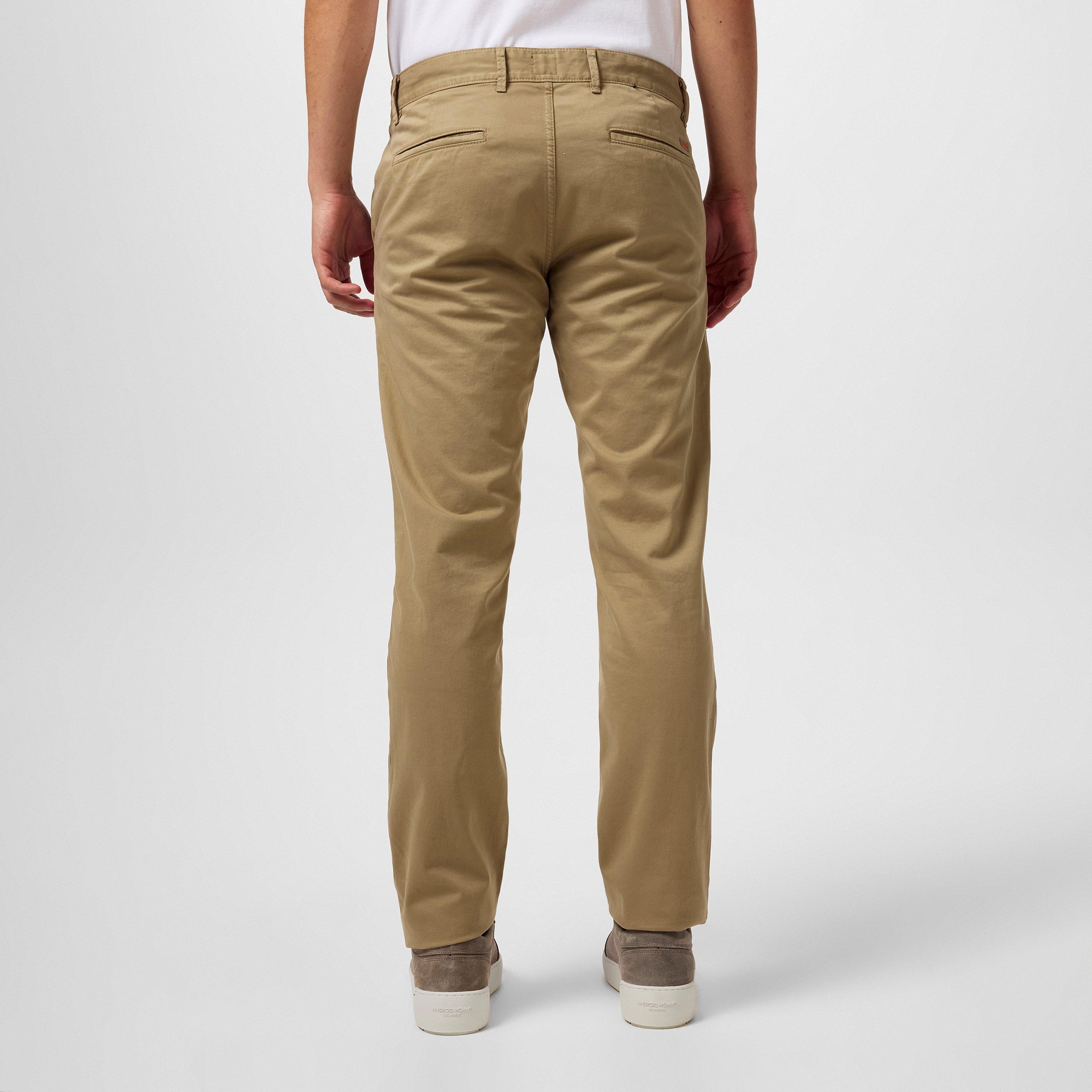 Pastel Brown239 - Boss - Men's HBO Chino Slim Trousers, Slim-fit - 4