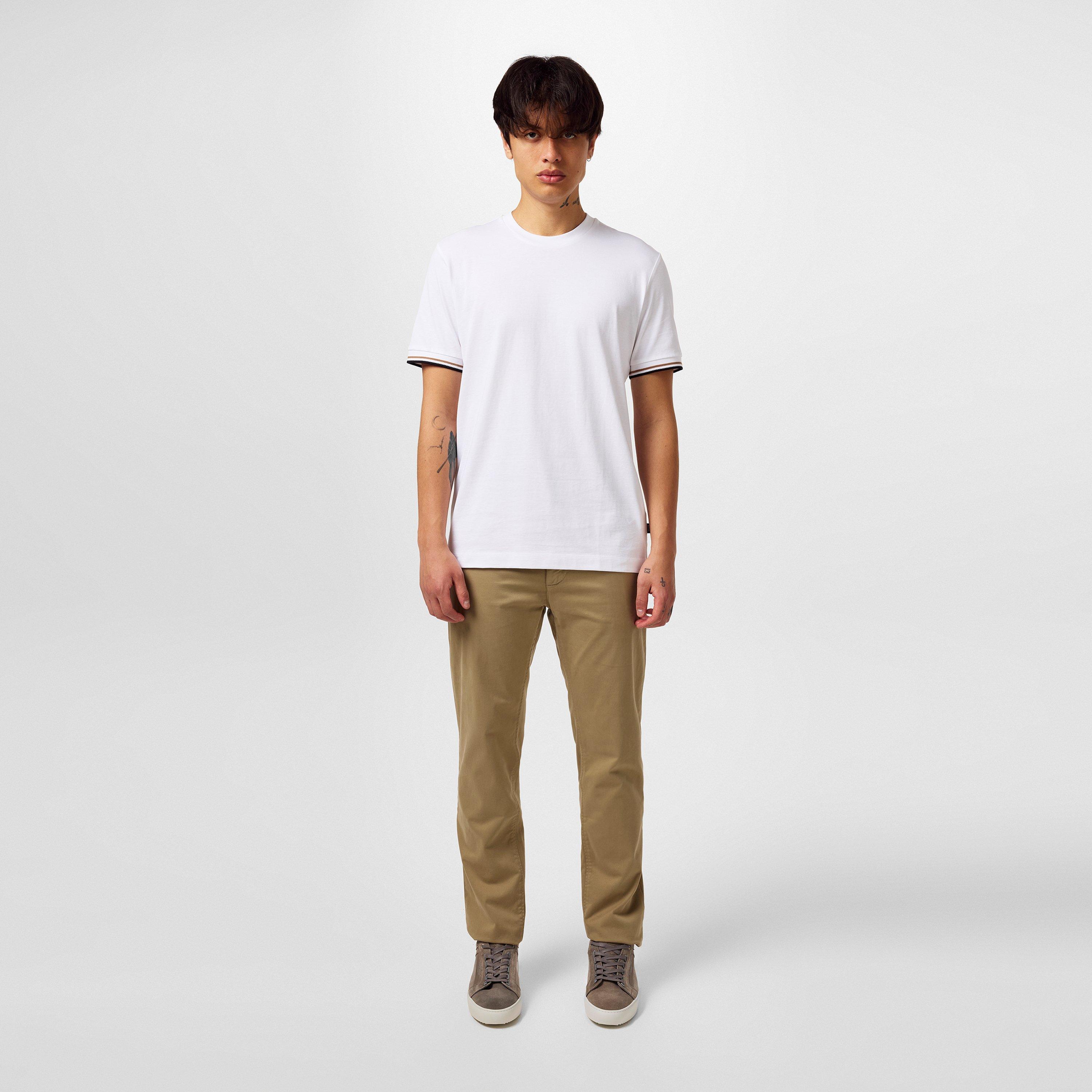 Pastel Brown239 - Boss - Men's HBO Chino Slim Trousers, Slim-fit - 6
