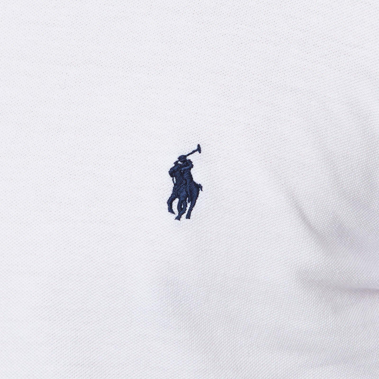 White - Ralph Lauren - Men's Long Sleeve Plain Shirt - 5