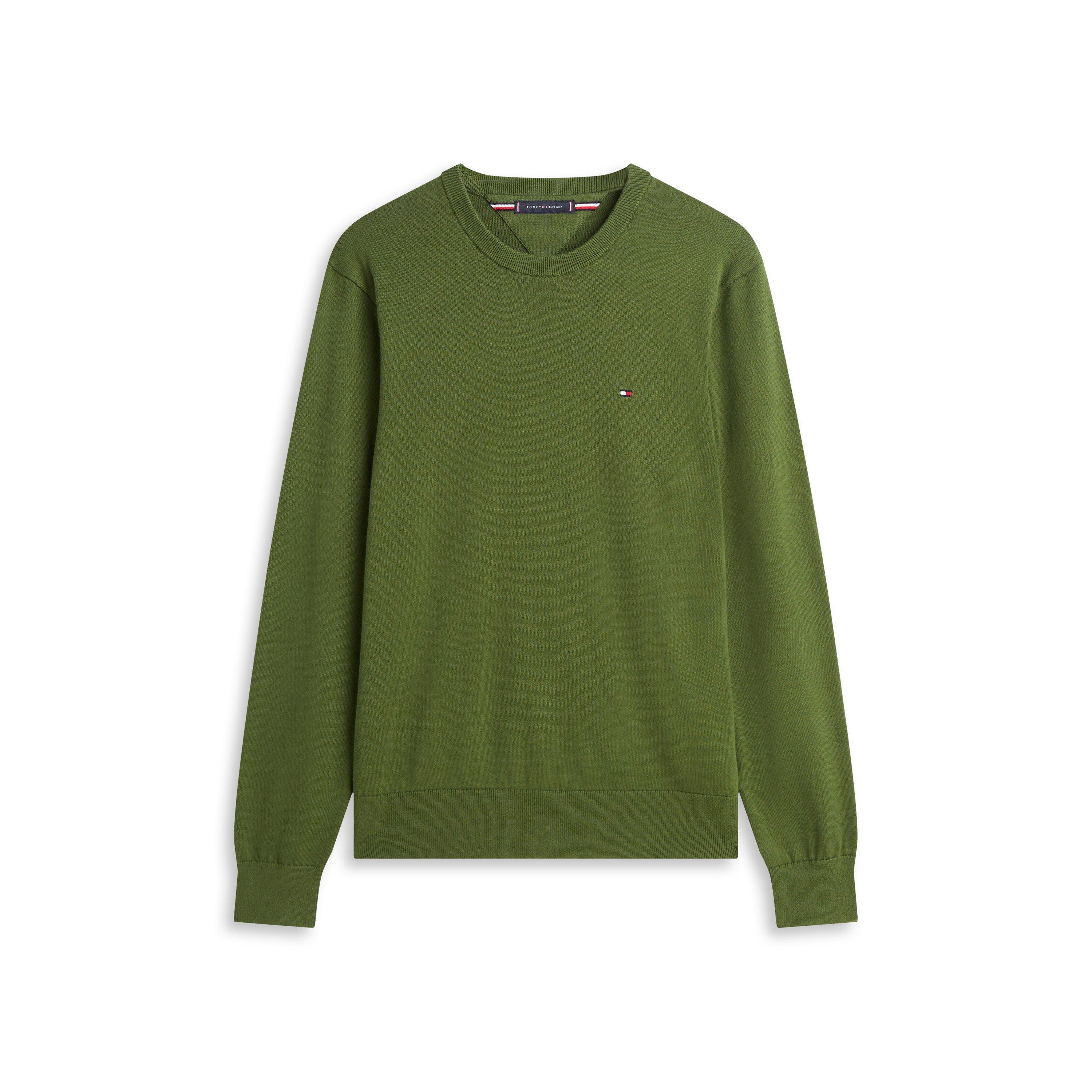 Tommy Hilfiger Crew Neck Jumper - Mountain Pine - L