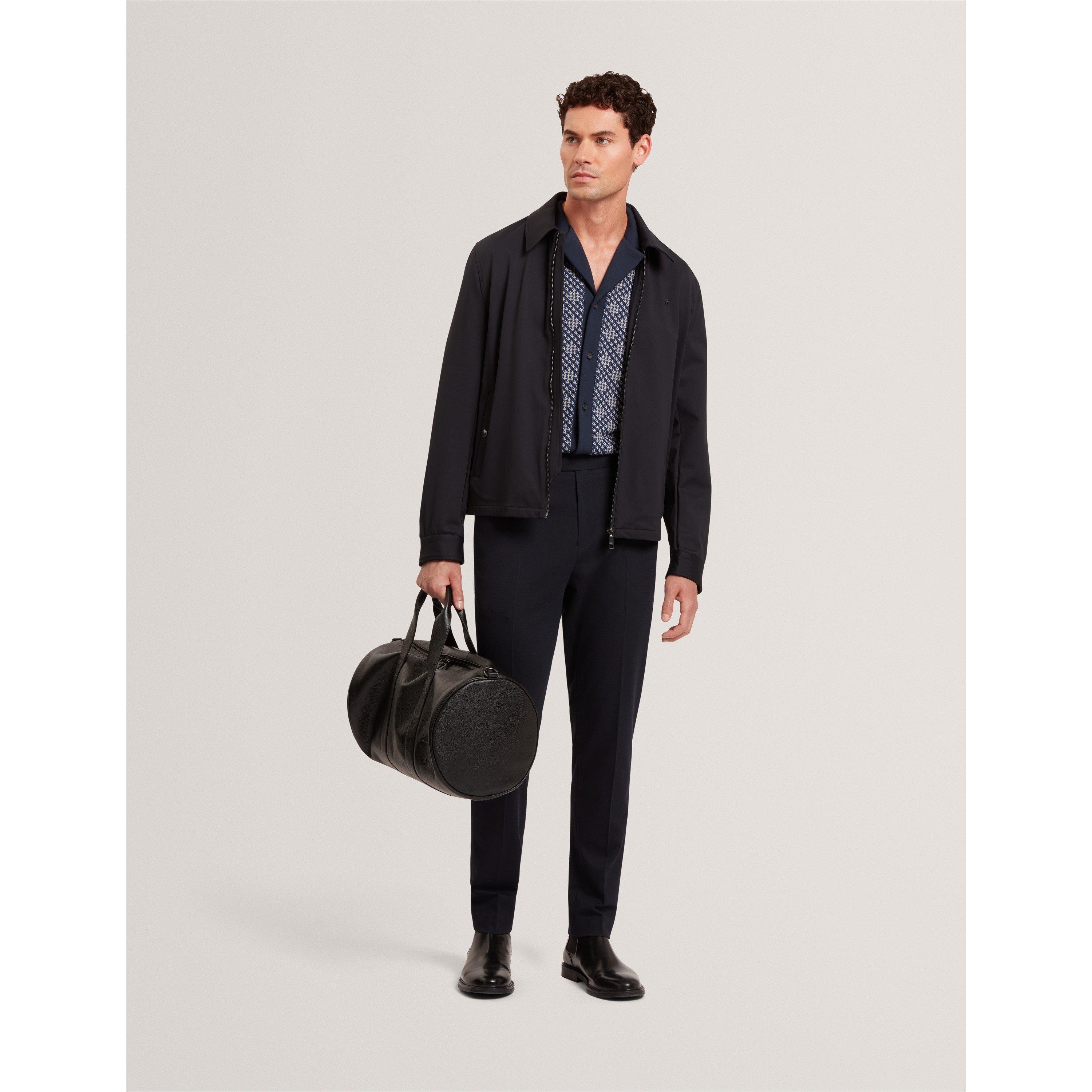 Navy - Ted Baker - Men's Long-Sleeve Plain Shirt - 5