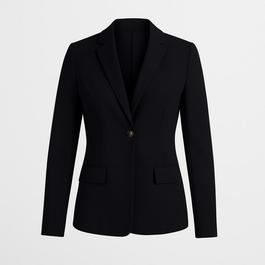 I Saw It First Crepe Button Blazer
