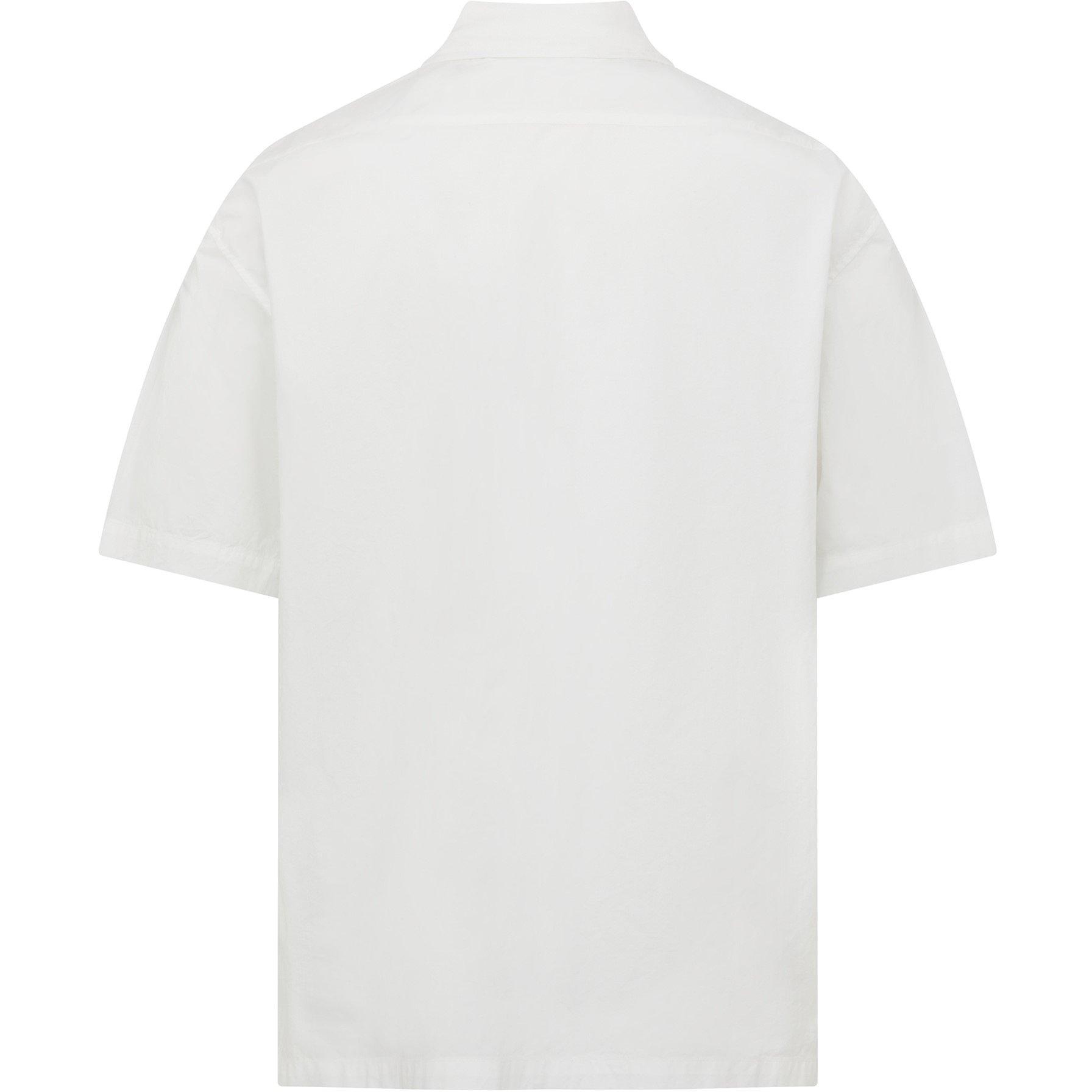 Gauze White 103 - CP Company - Short Sleeve Poplin Shirt - 2