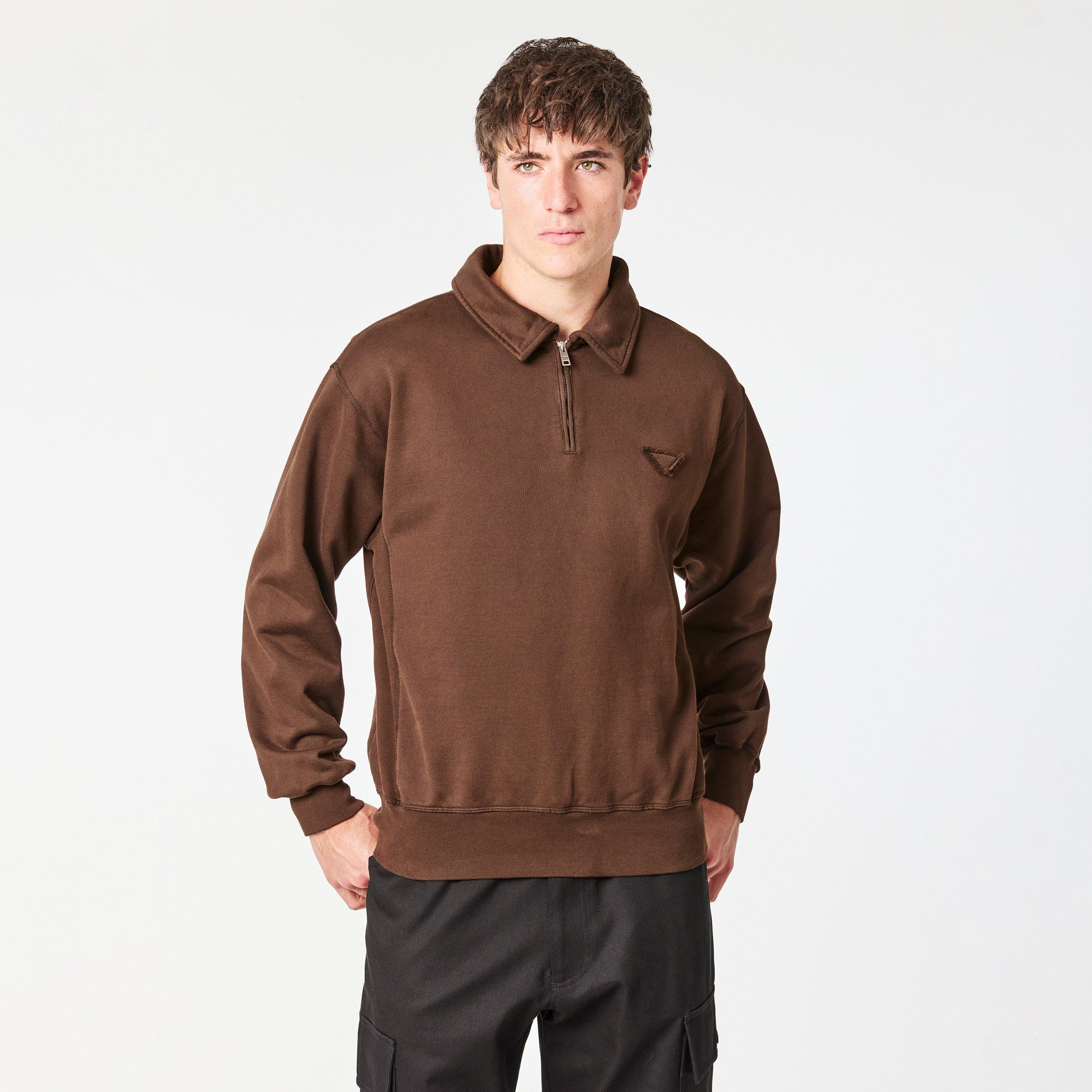 Prada | Men's Quarter-Zip Fleece | 1/4 Zip Fleece Tops | Cruise