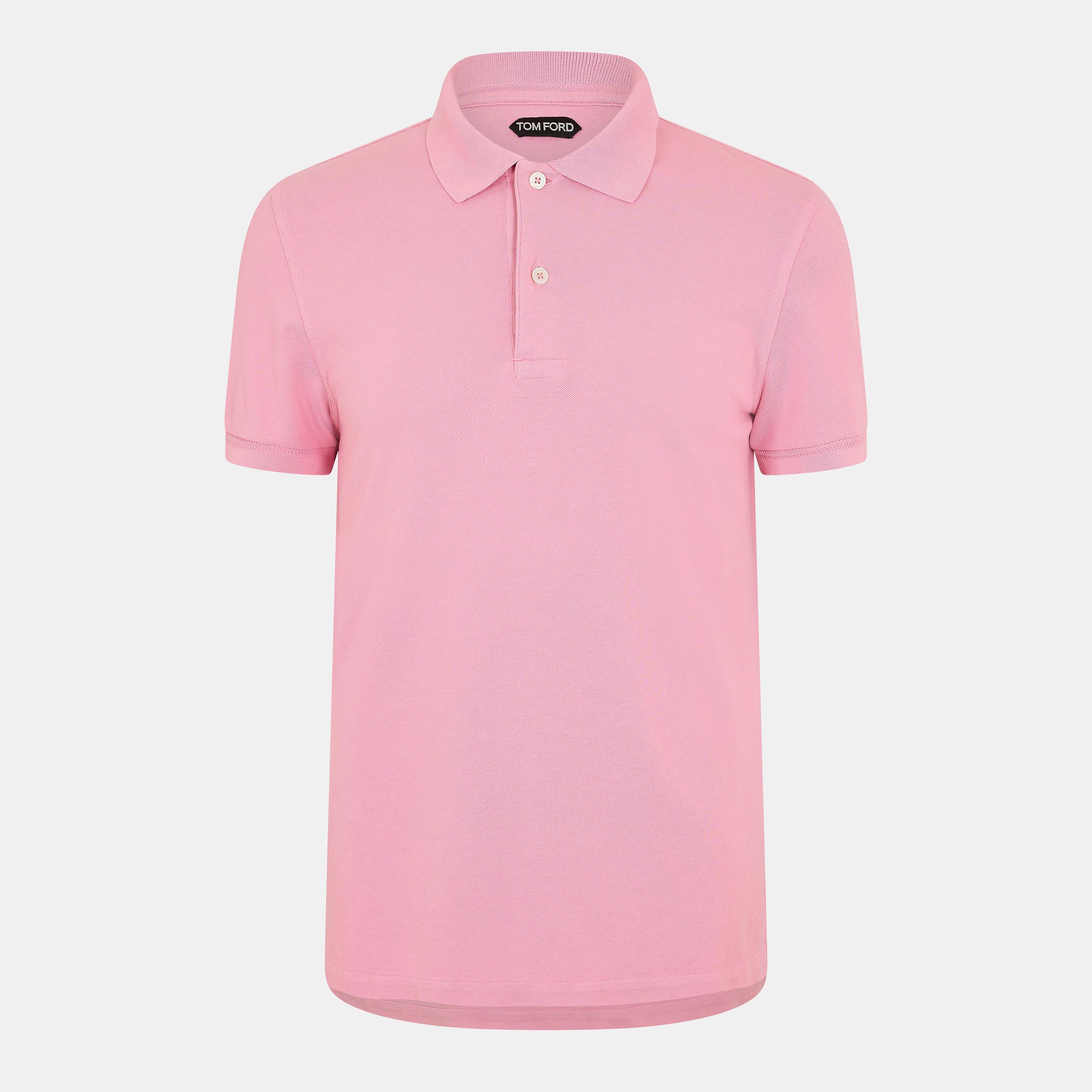 Pink - Tom Ford - Men's Plain Long-Sleeve Shirt - 1