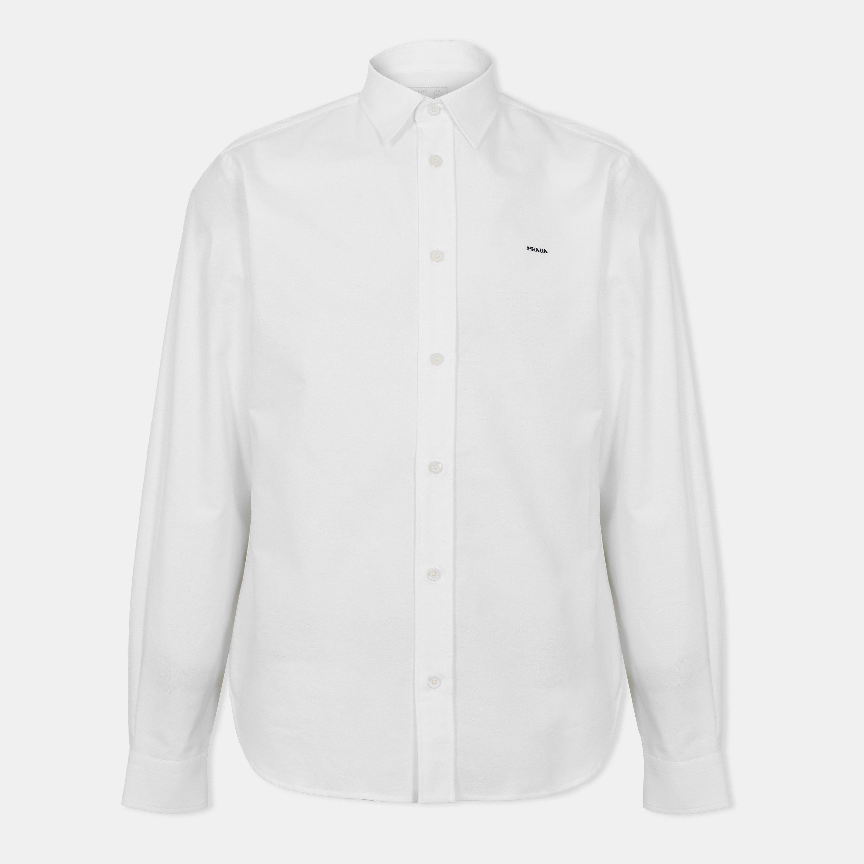 Prada | Men's Long Sleeve Plain Shirt | Cruise Fashion