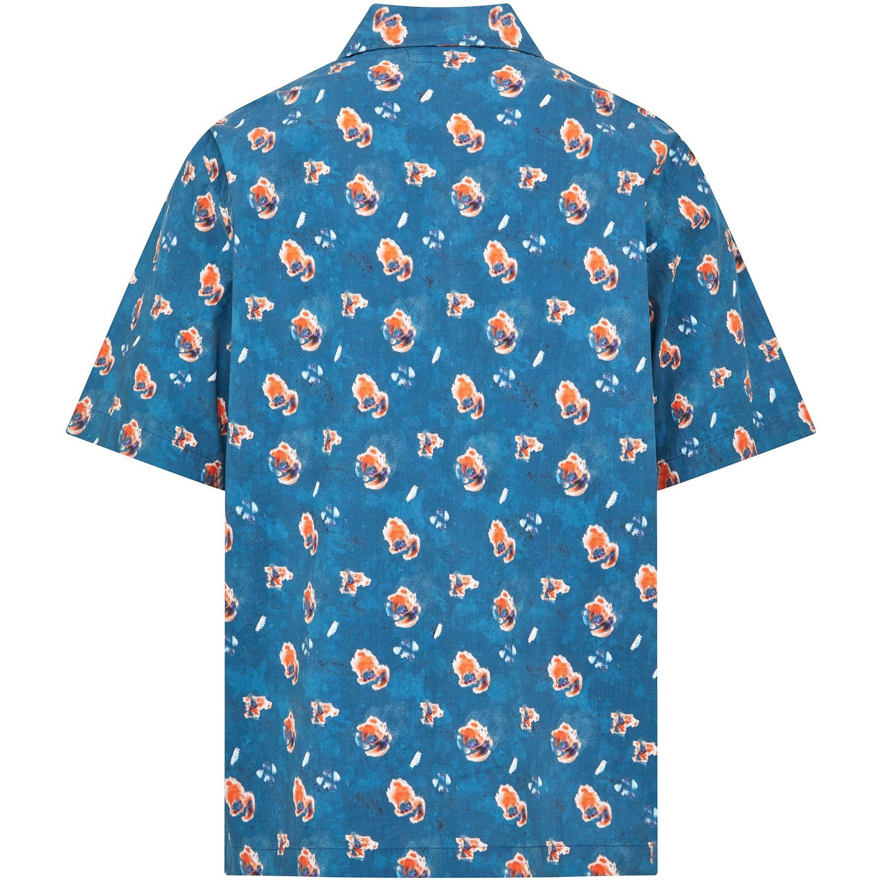 Ink Blue 848 - CP Company - Sponged Short Sleeve Shirt - 2