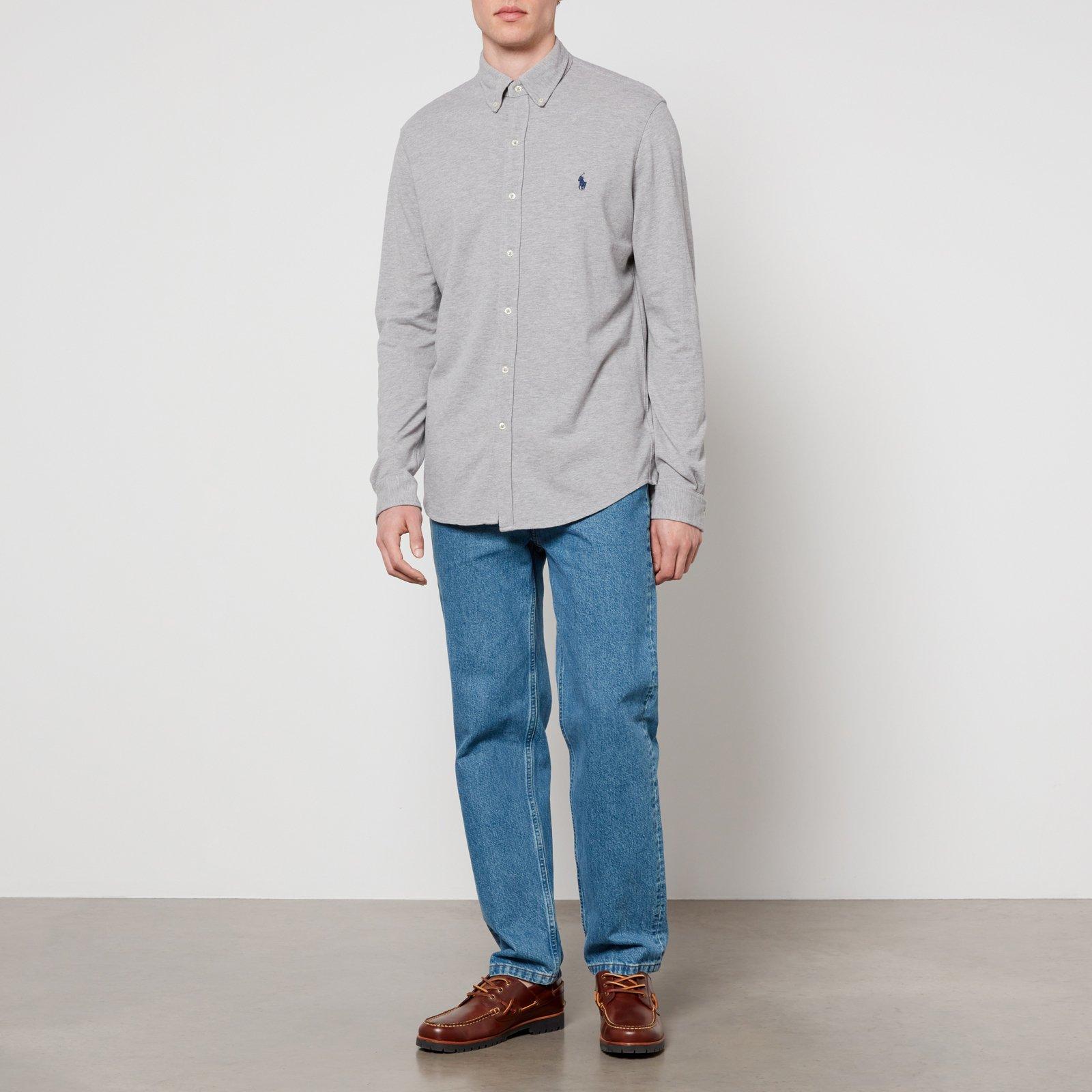 Andover Heather - Ralph Lauren - Men's Long Sleeve Plain Shirt - 4