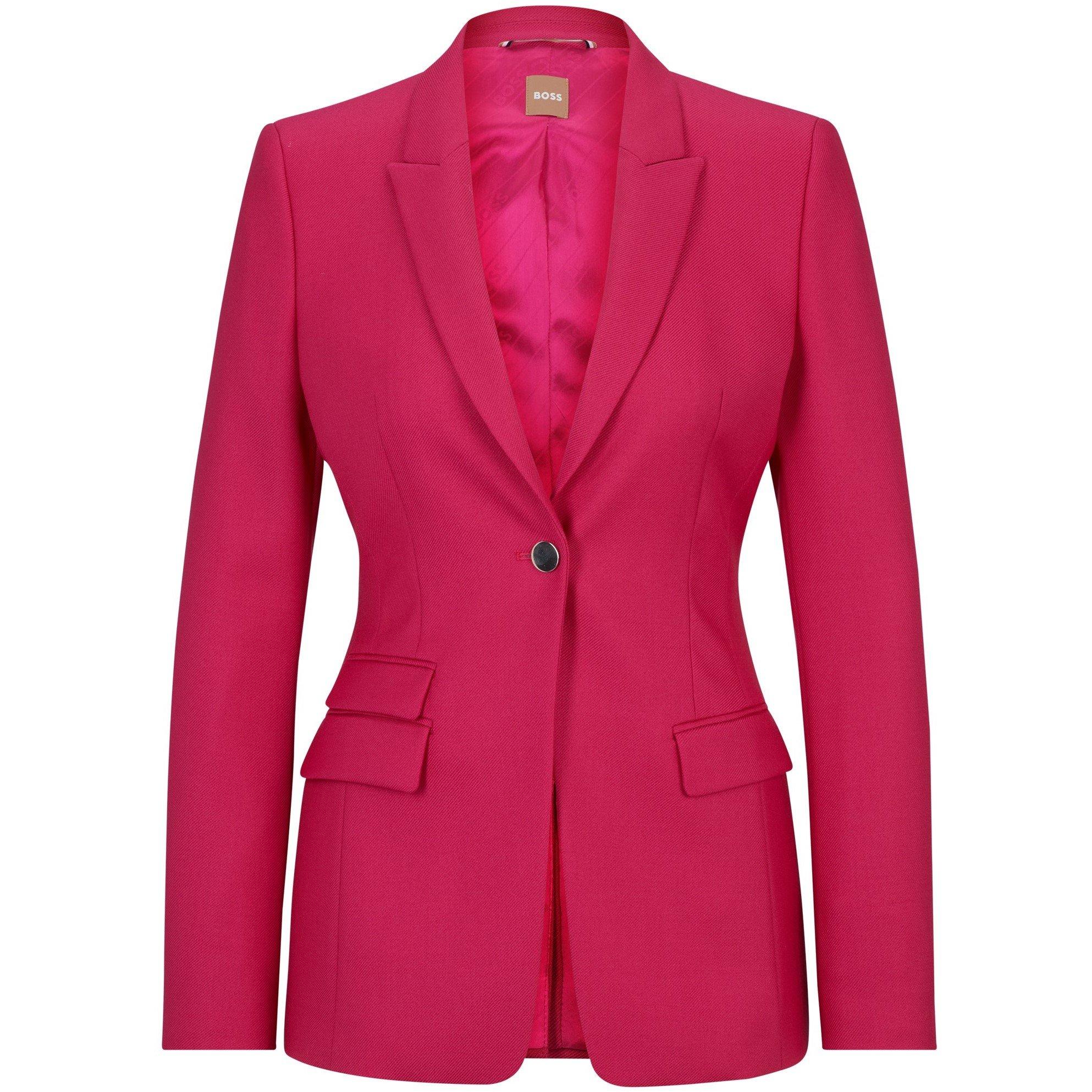 Bright Pink - Boss - Women's Juicylara2 Suit Jacket - 1