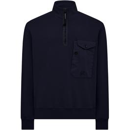 CP Company Quarter Zip Fleece Sweatshirt