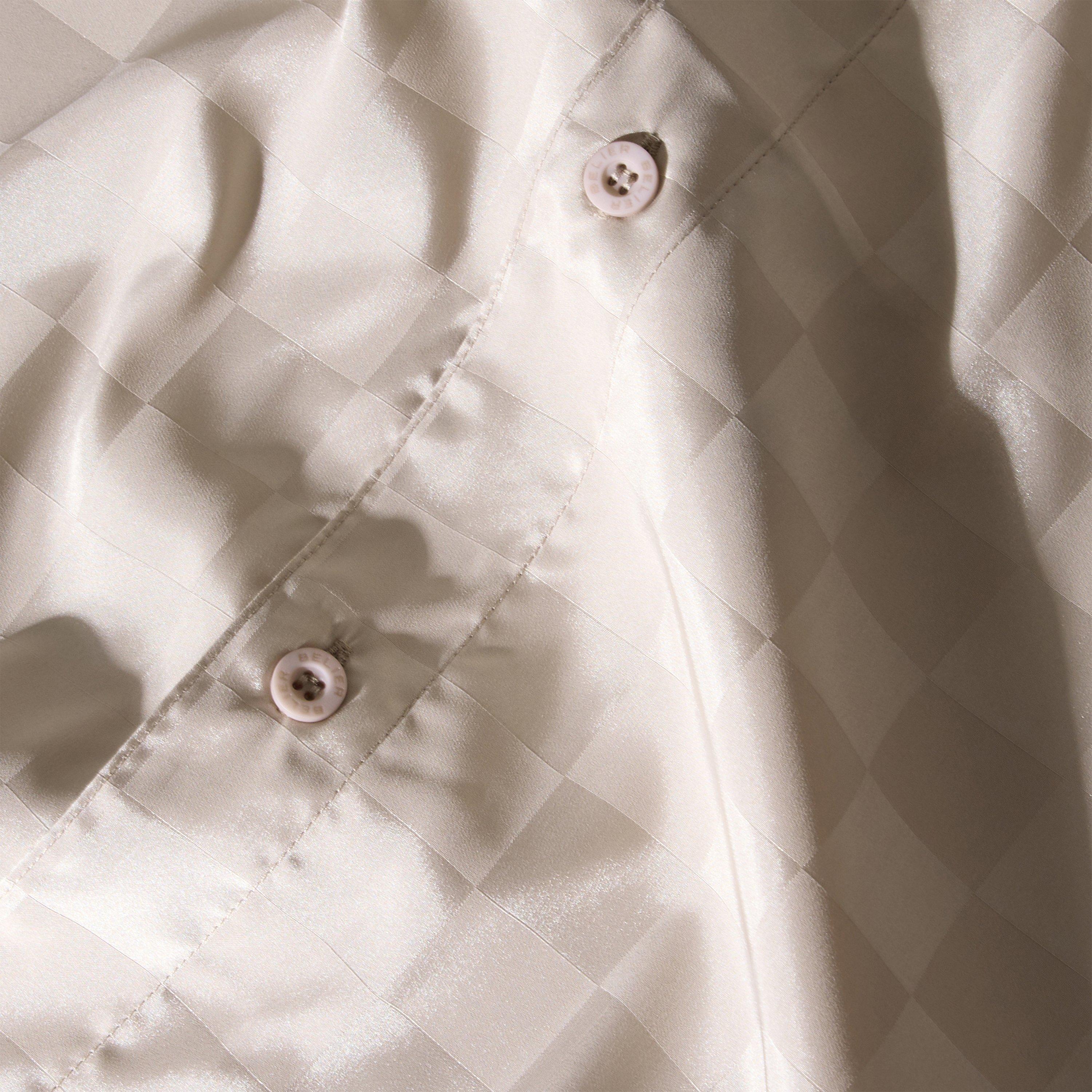 Champagne - BELIER - Men's Jacquard Square Long-Sleeve Shirt - 3