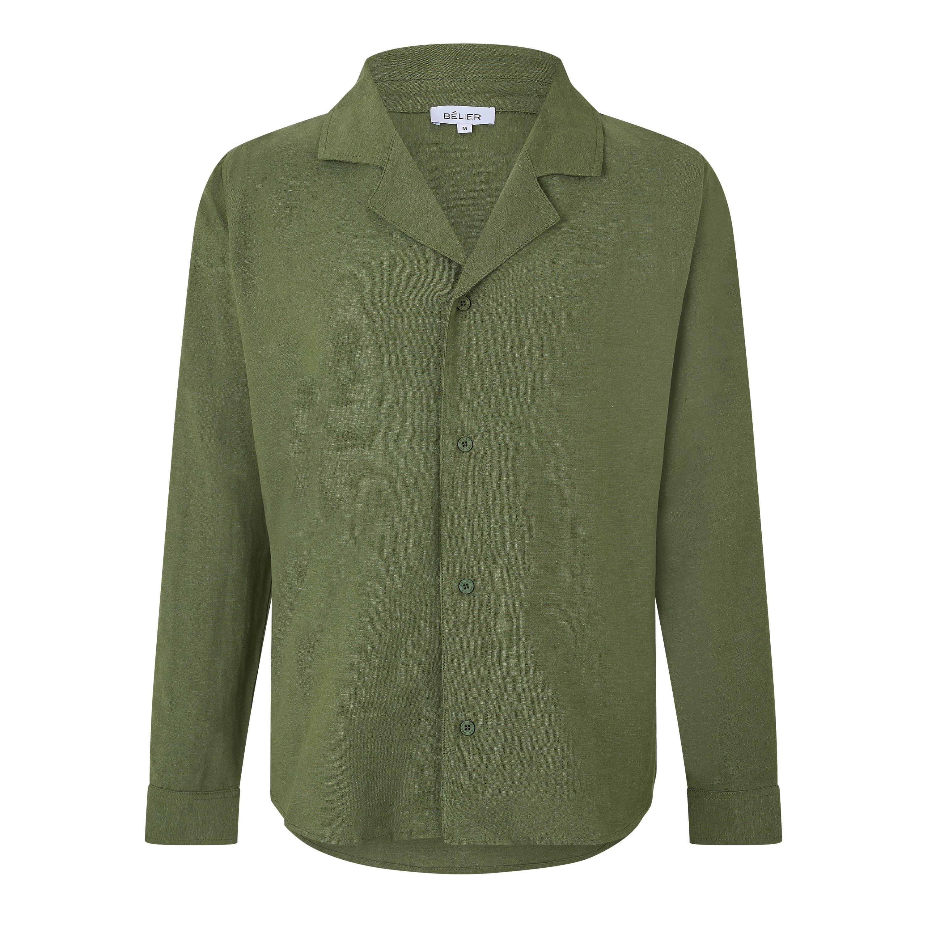 BELIER Linen LS Shrt Sn63