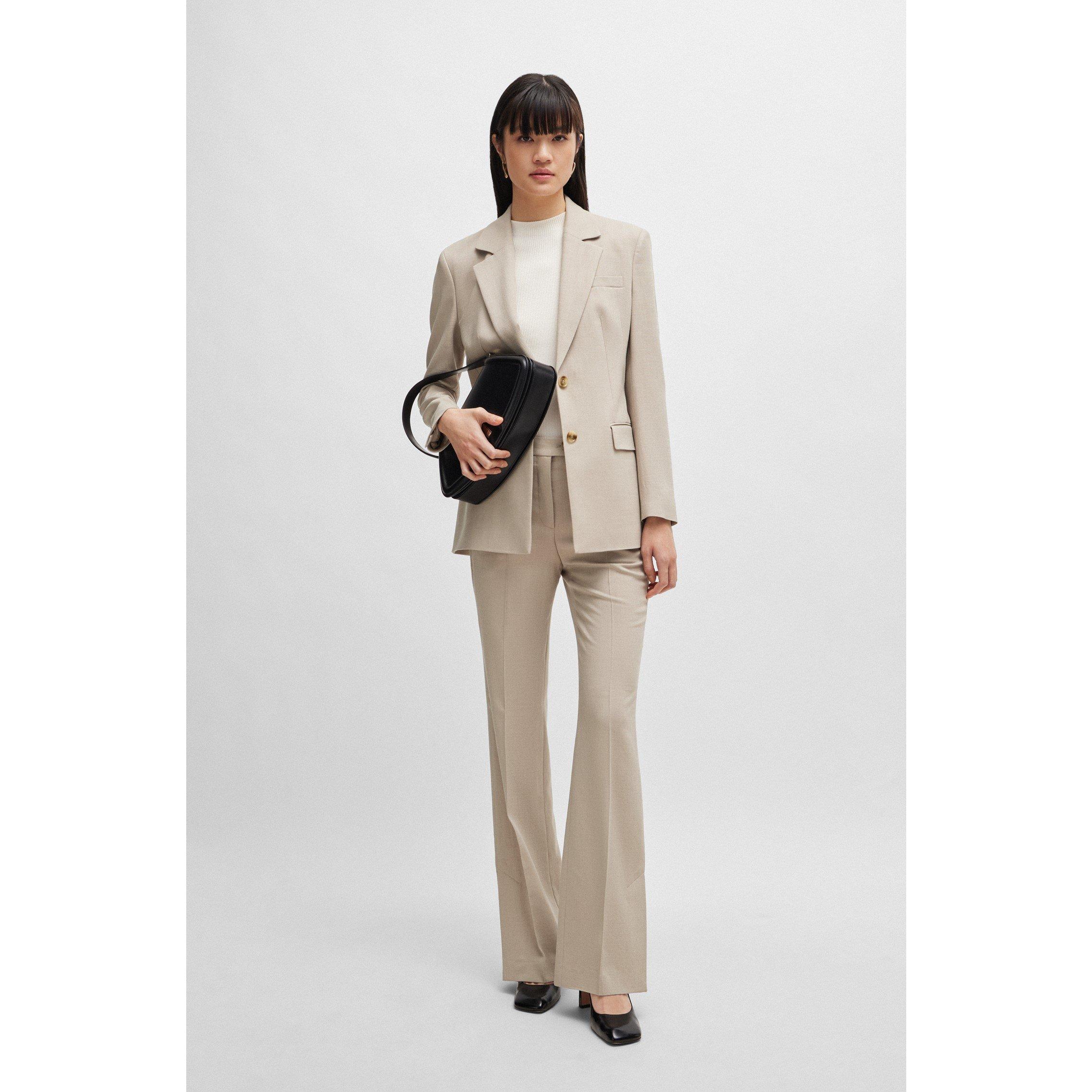 Open Beige - Boss - Women's Jerela Suit Jacket - 6
