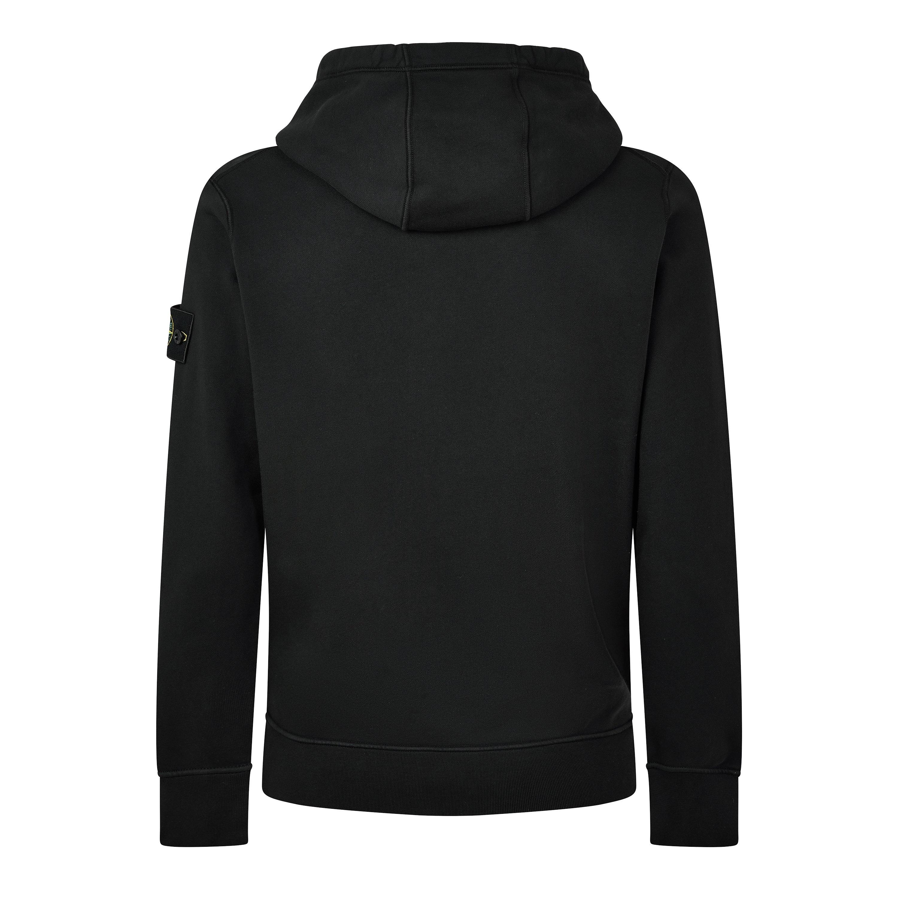 Black V0029 - Stone Island - Stone HW F-Zip Hood Sn64 - 2