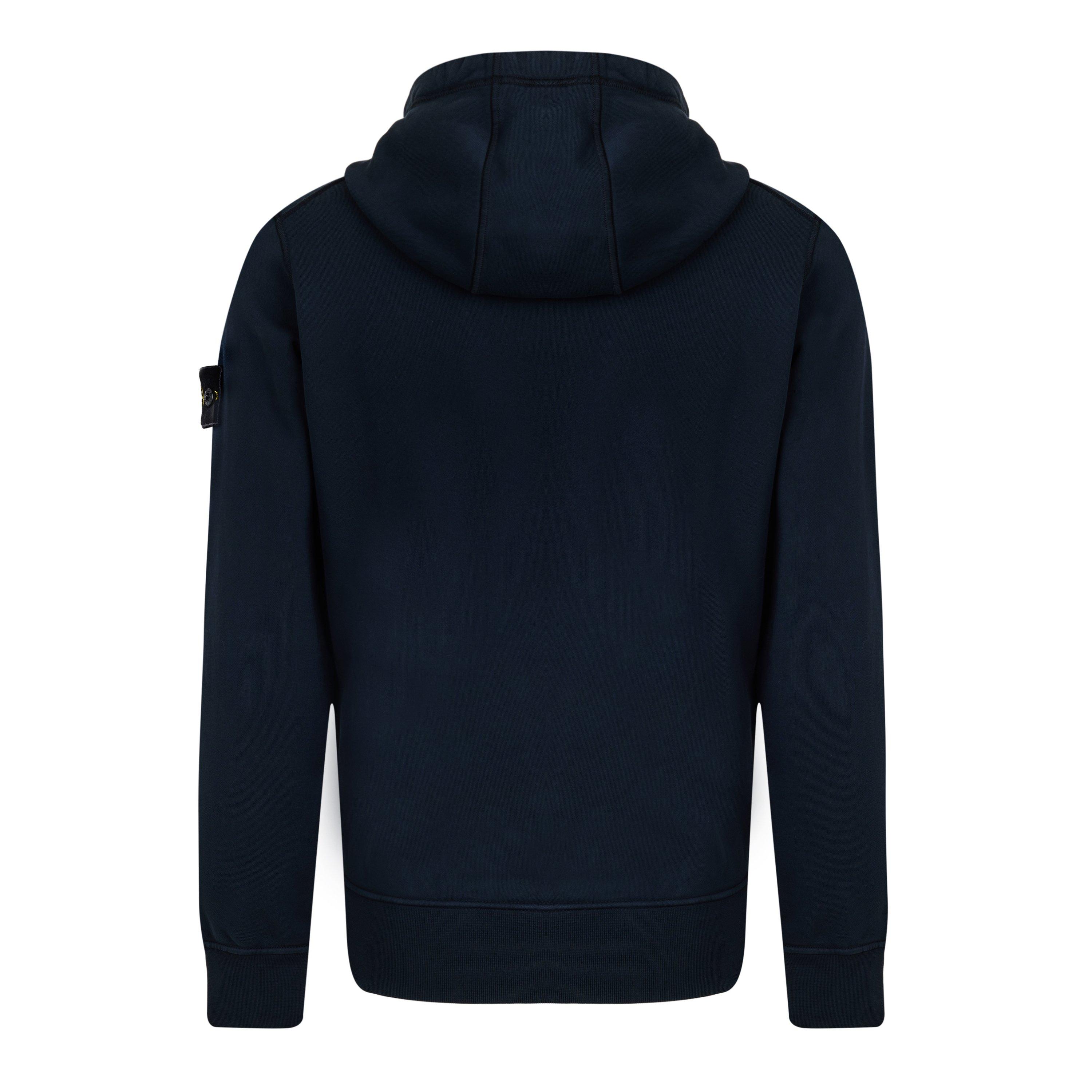 Navy V0020 - Stone Island - Stone HW F-Zip Hood Sn64 - 2