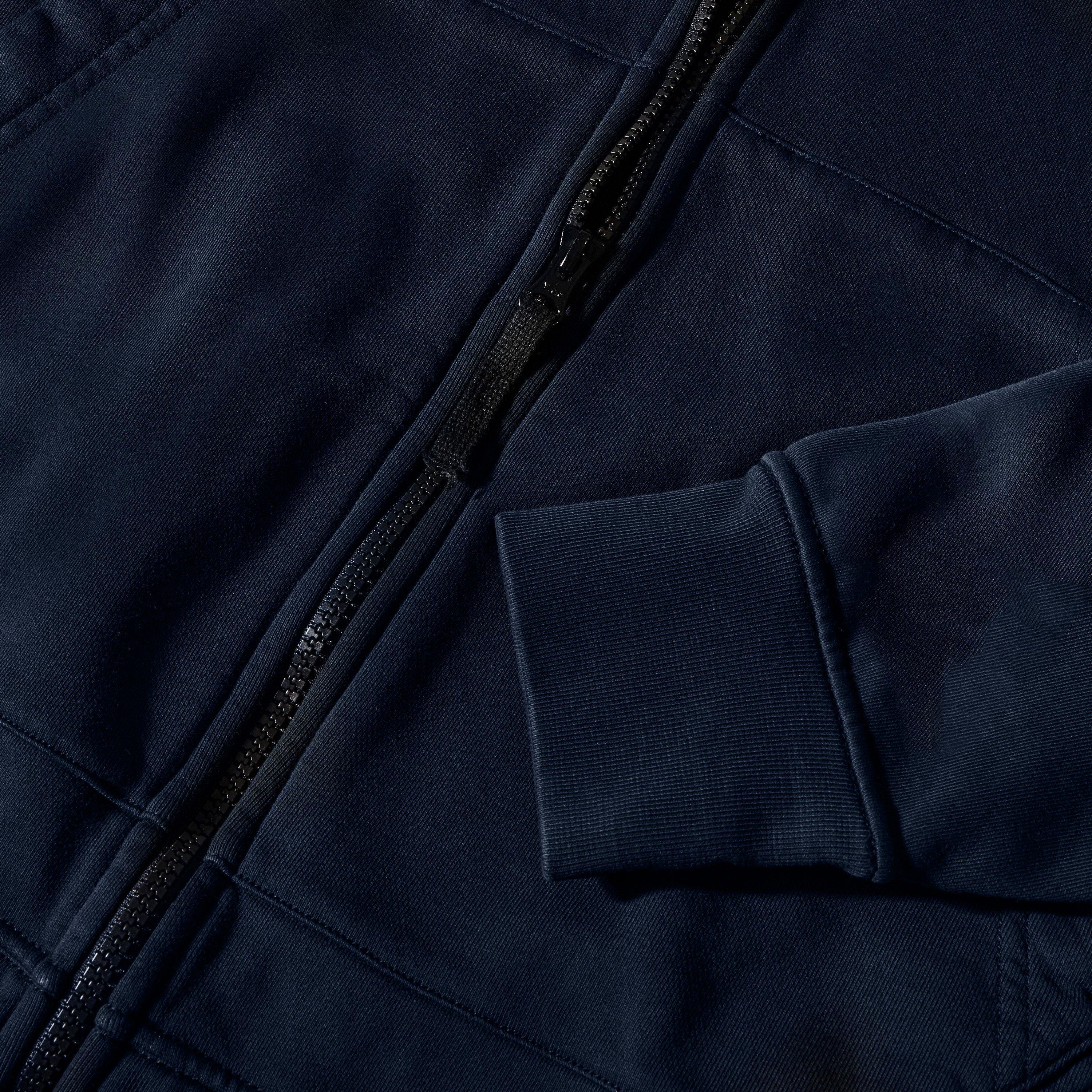 Navy V0020 - Stone Island - Stone HW F-Zip Hood Sn64 - 5