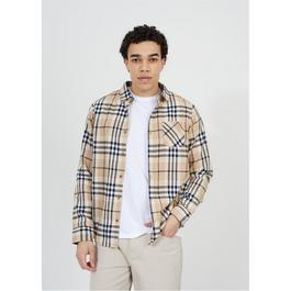 Brave Soul Long Sleeve Checked Shirt