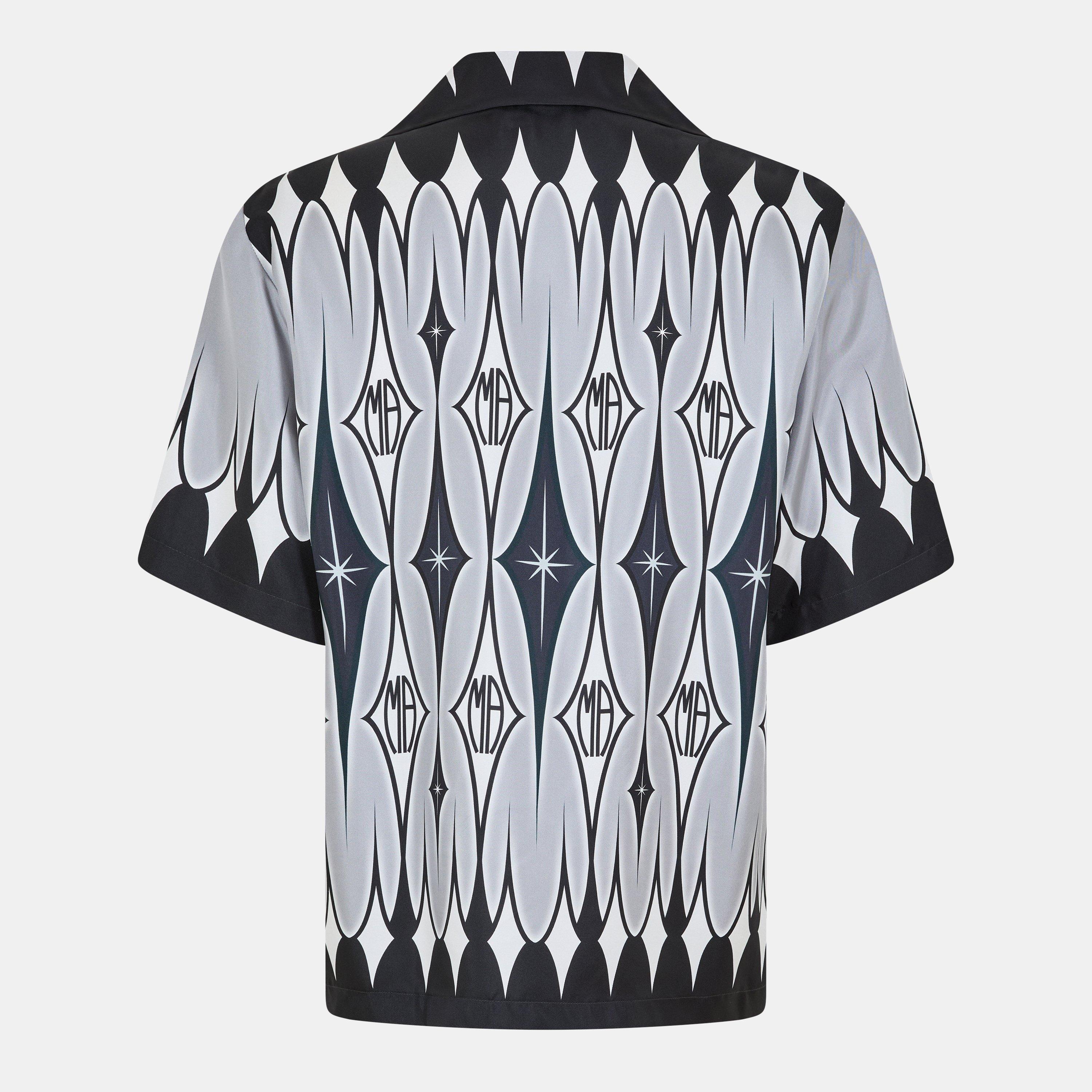 Black - Amiri - Argyle Short-Sleeve Shirt - 2