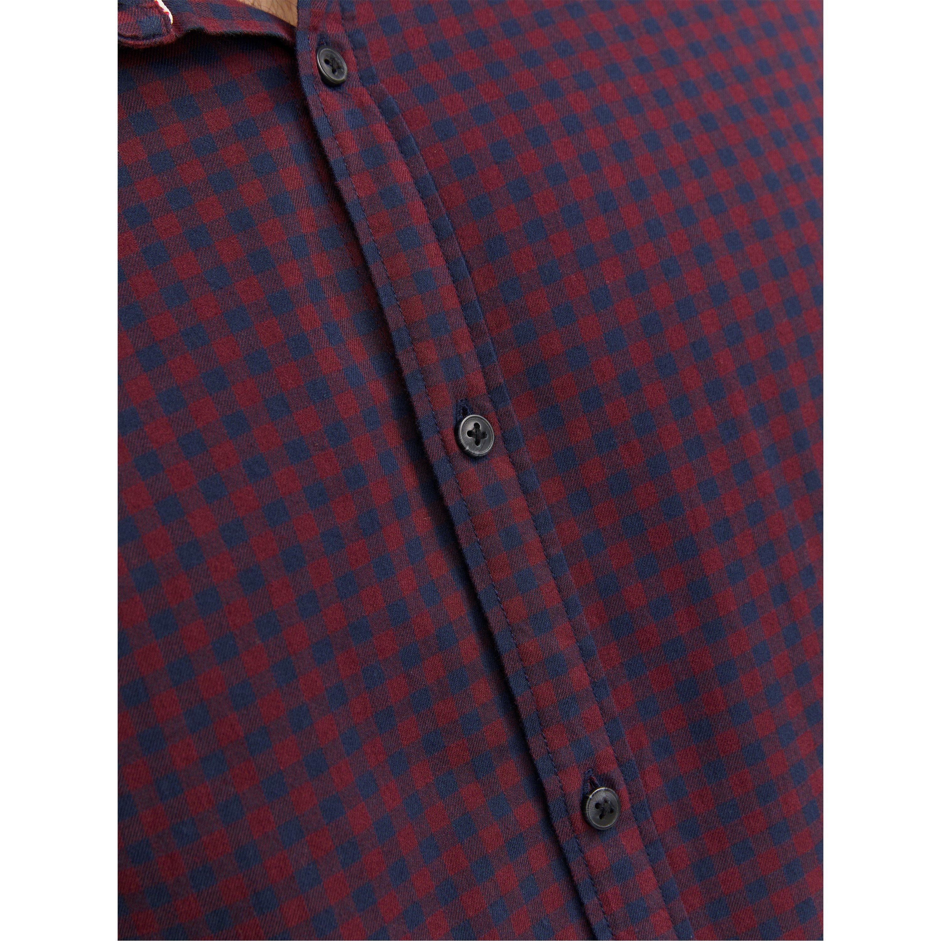 Blazer bleu marine - Jack and Jones - Gingham Shirt Mens - 6