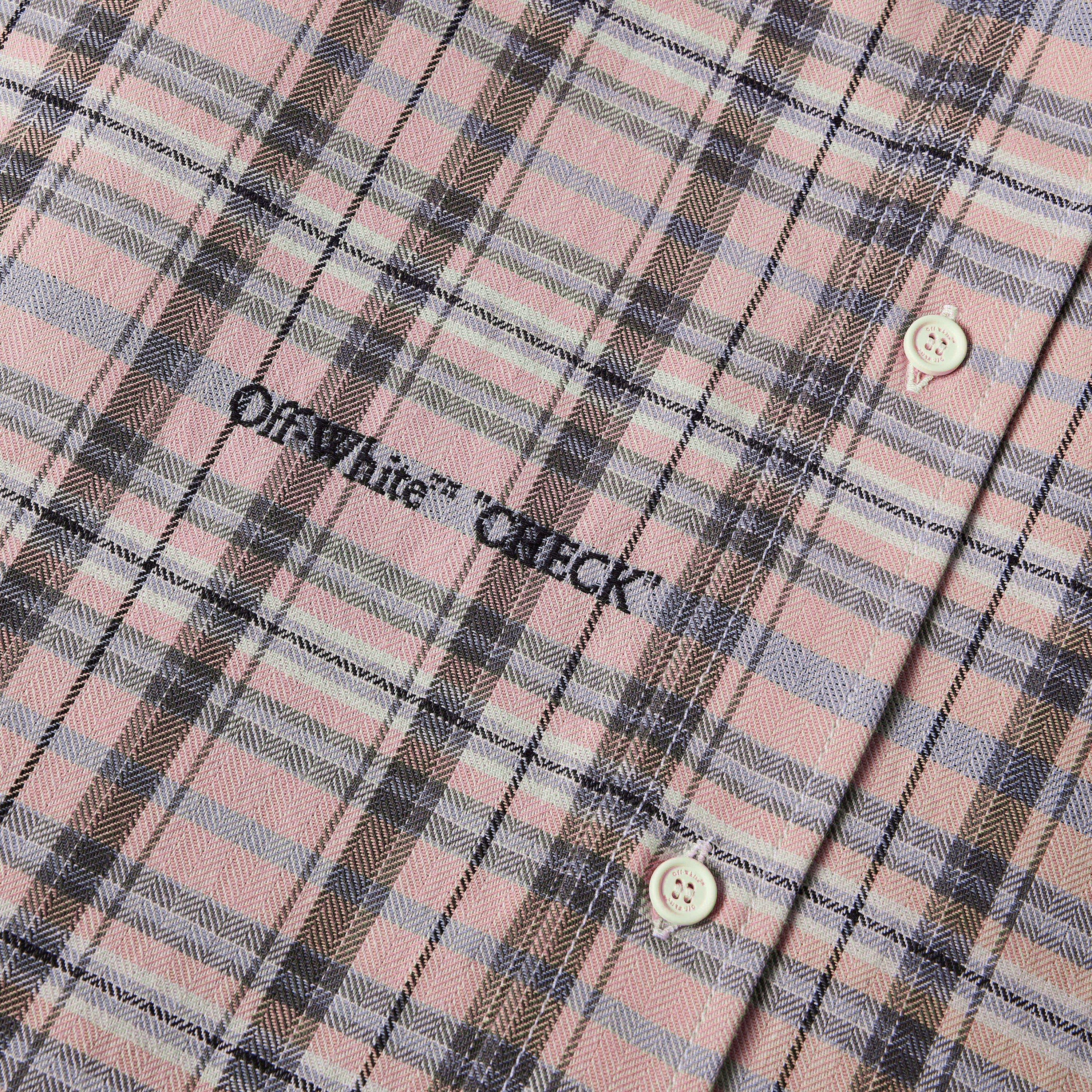 Mauve 6080 - Off White - Men's Long Sleeve Patterned Shirt - 5