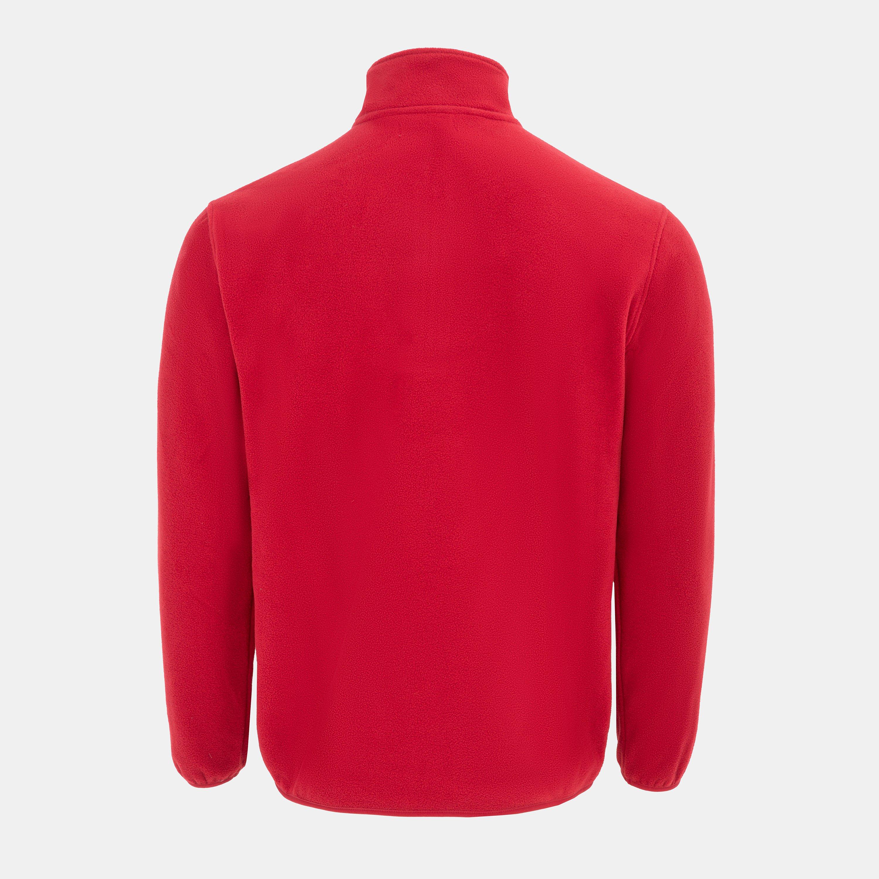 Red - Donnay - Quarter Zip Fleece Jacket Mens - 2
