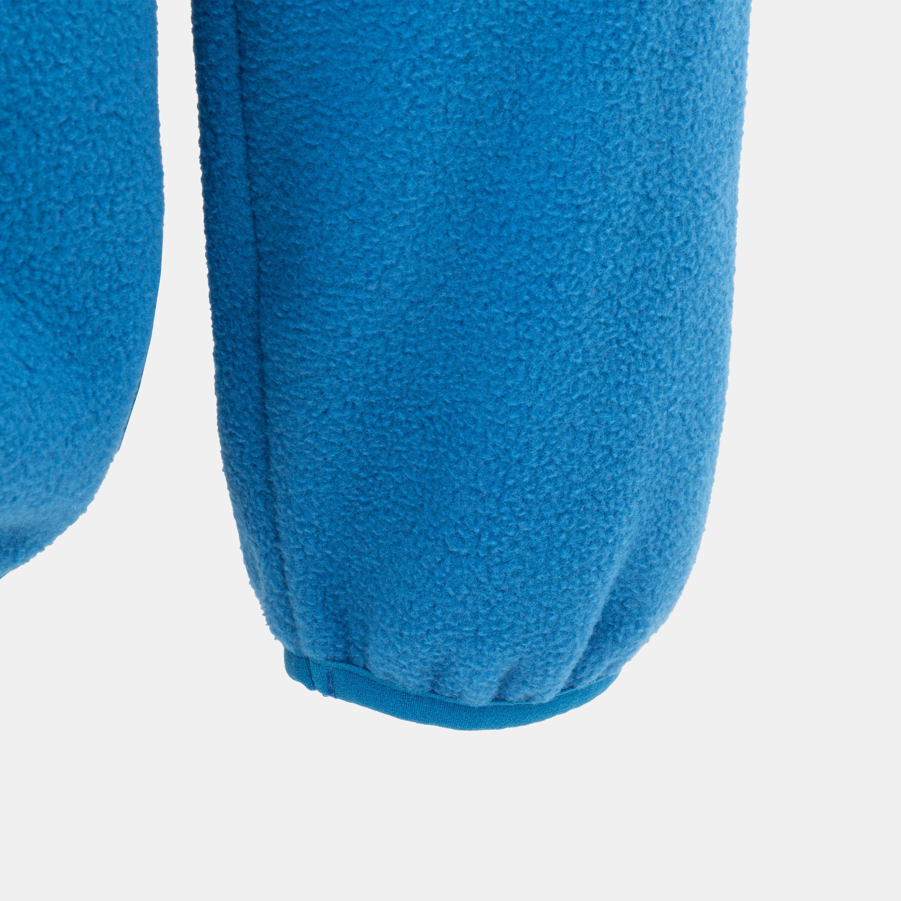 Blue - Donnay - Quarter Zip Fleece Jacket Mens - 4