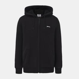 Slazenger Borg Lined Fleece Hoodie Mens