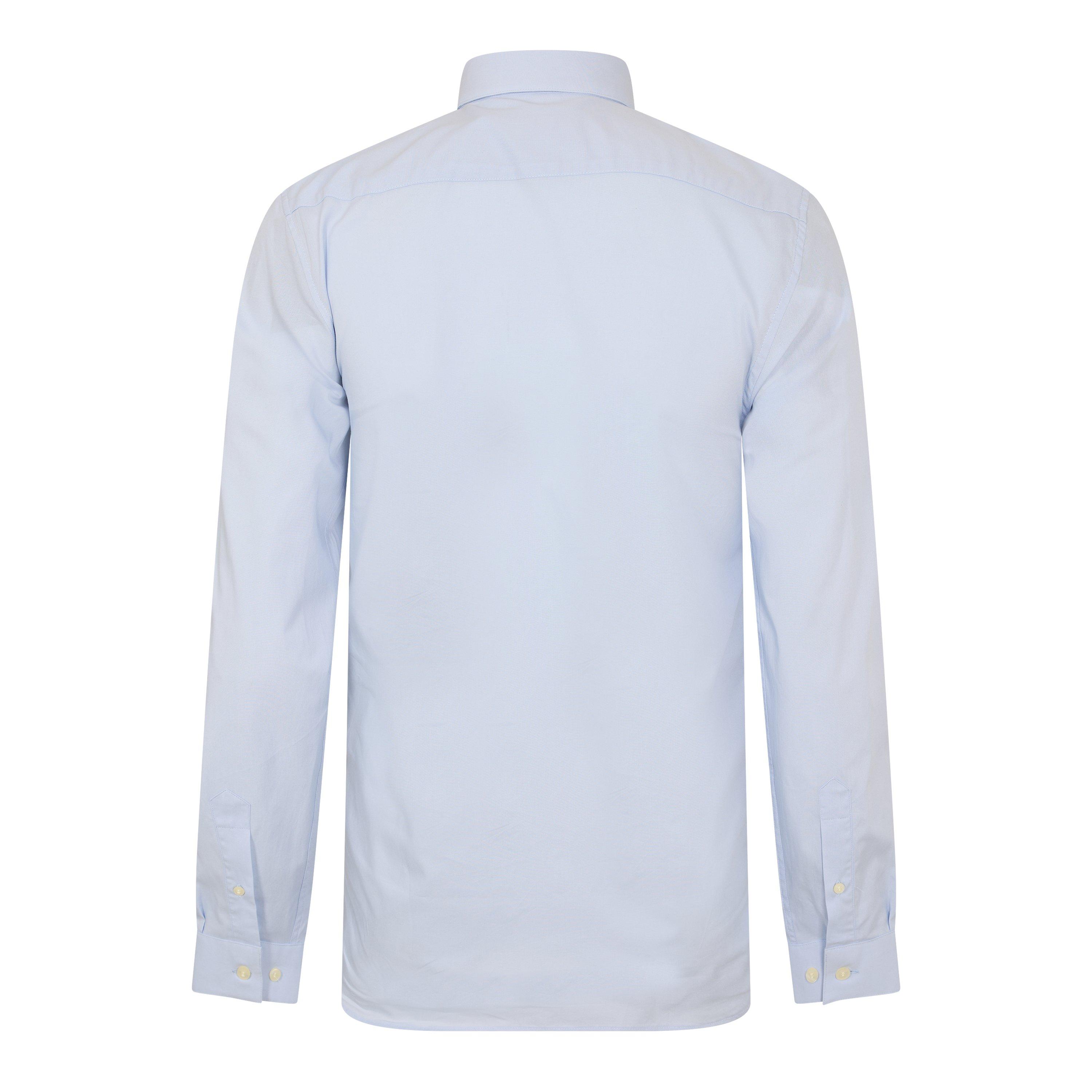Blue J2G - Lacoste - Men's Long-Sleeve Oxford Shirt - 2