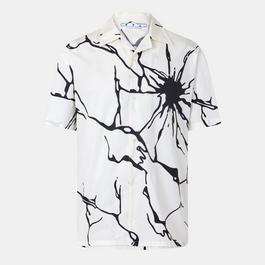 Off White Men's Long-Sleeve Dress Shirt