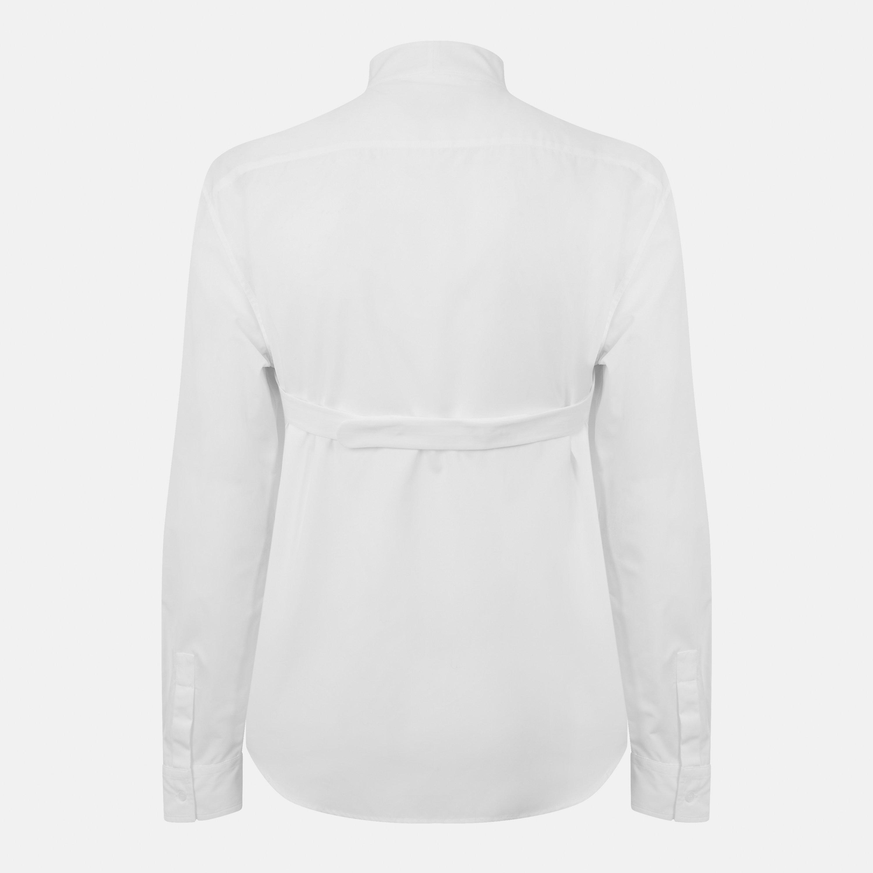 White - Off White - Men's Long-Sleeve Dress Shirt - 2