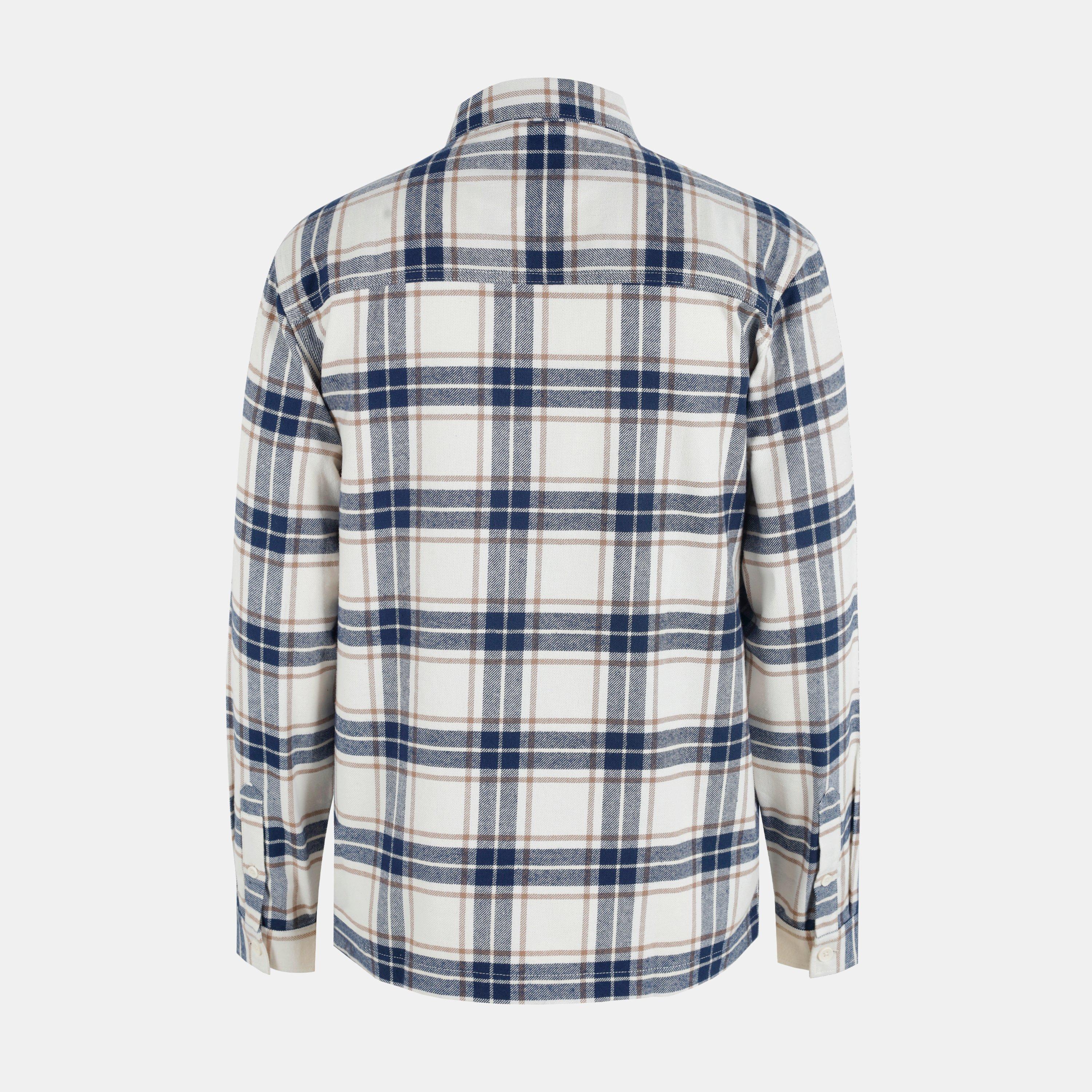 Warm White - Firetrap - Men's Anthm Long-Sleeve Patterned Shirt - 2