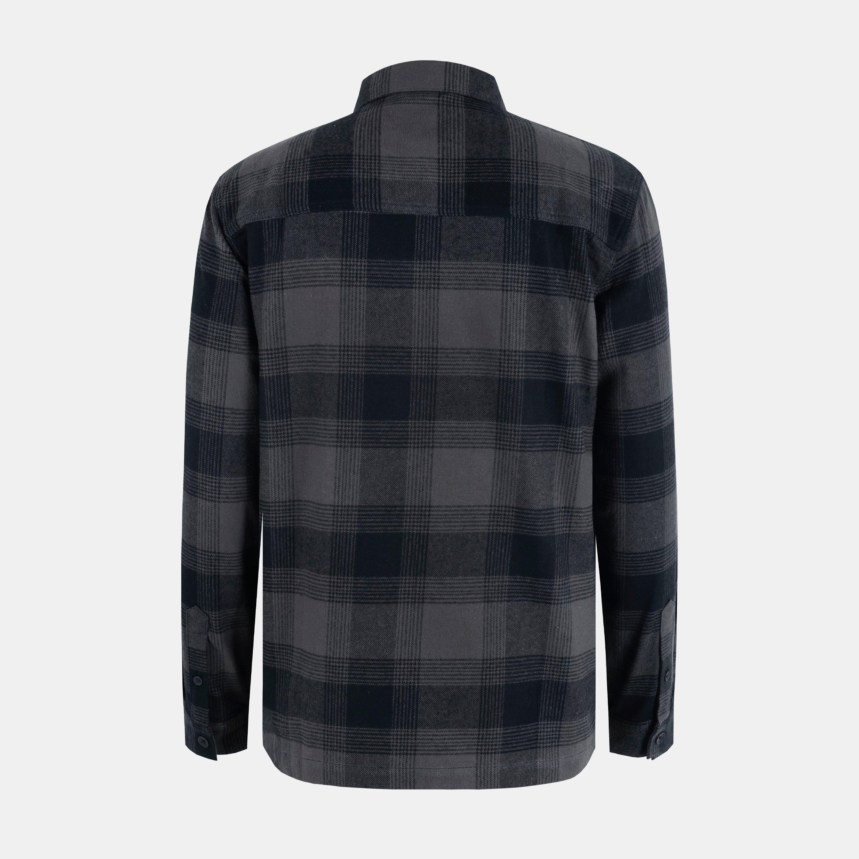 Black - Firetrap - Anthm Long-Sleeve Patterned Shirt - 2