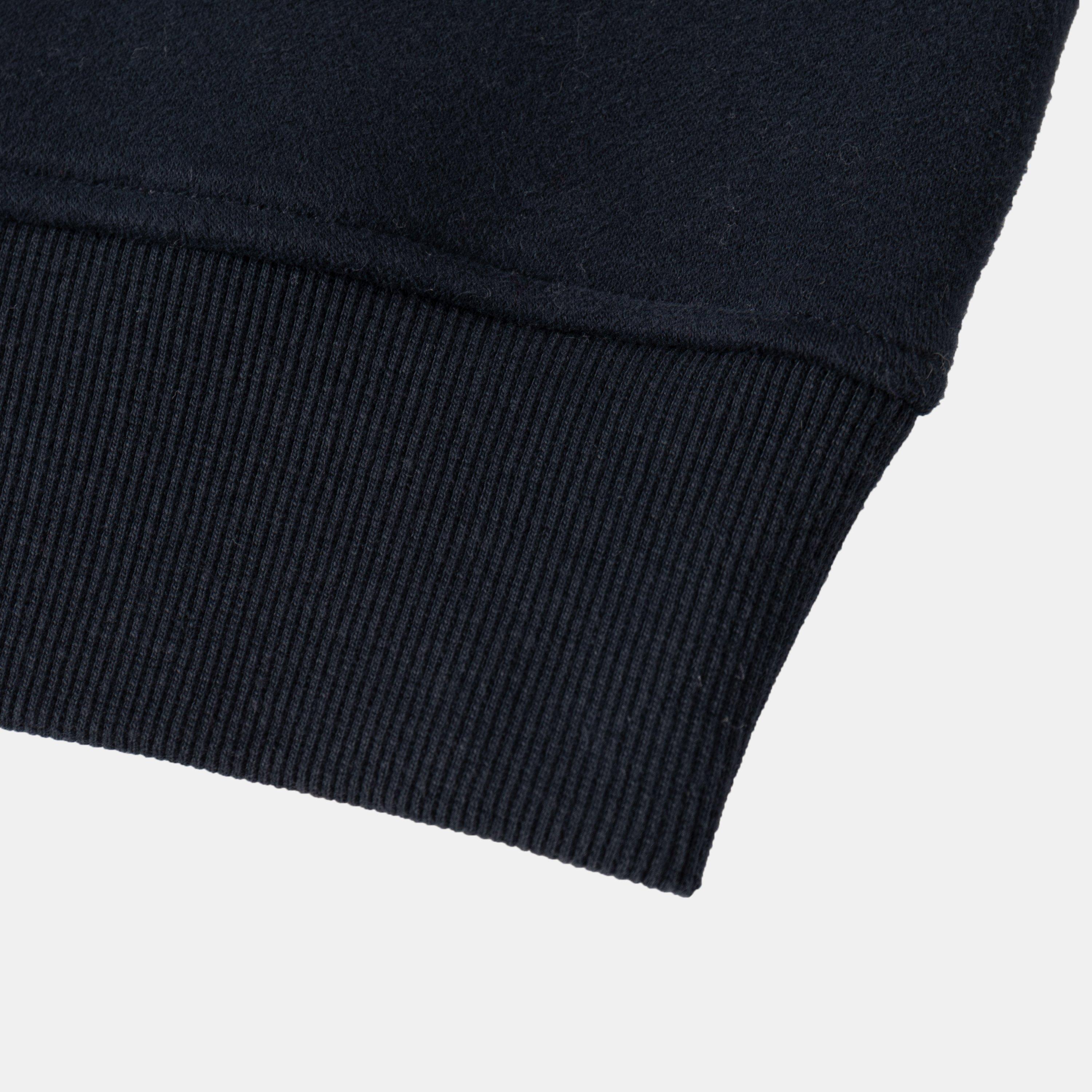 Navy - Jack Wills - JW Twill 1/4 Zip Sn64 - 5