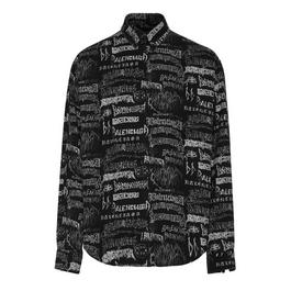 Balenciaga Metal Printed Shirt