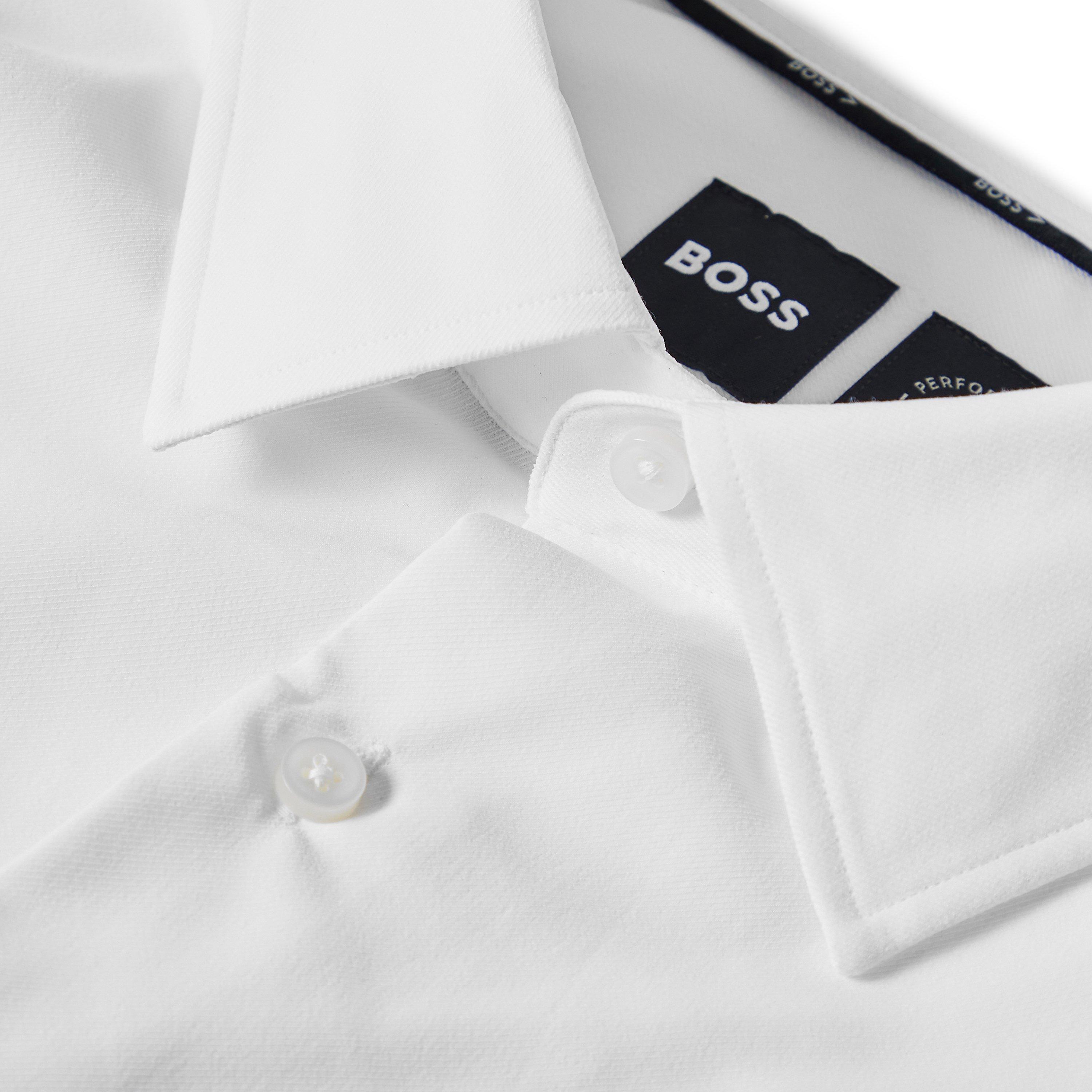 White - Boss - Boss P-Hank-Kent-C1-222 10241343 02 Oxford Shirt Mens - 3