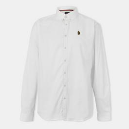 Luke Oxford L/S Shirt Mens