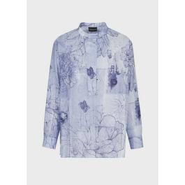 Emporio Armani Floral Print Shirt