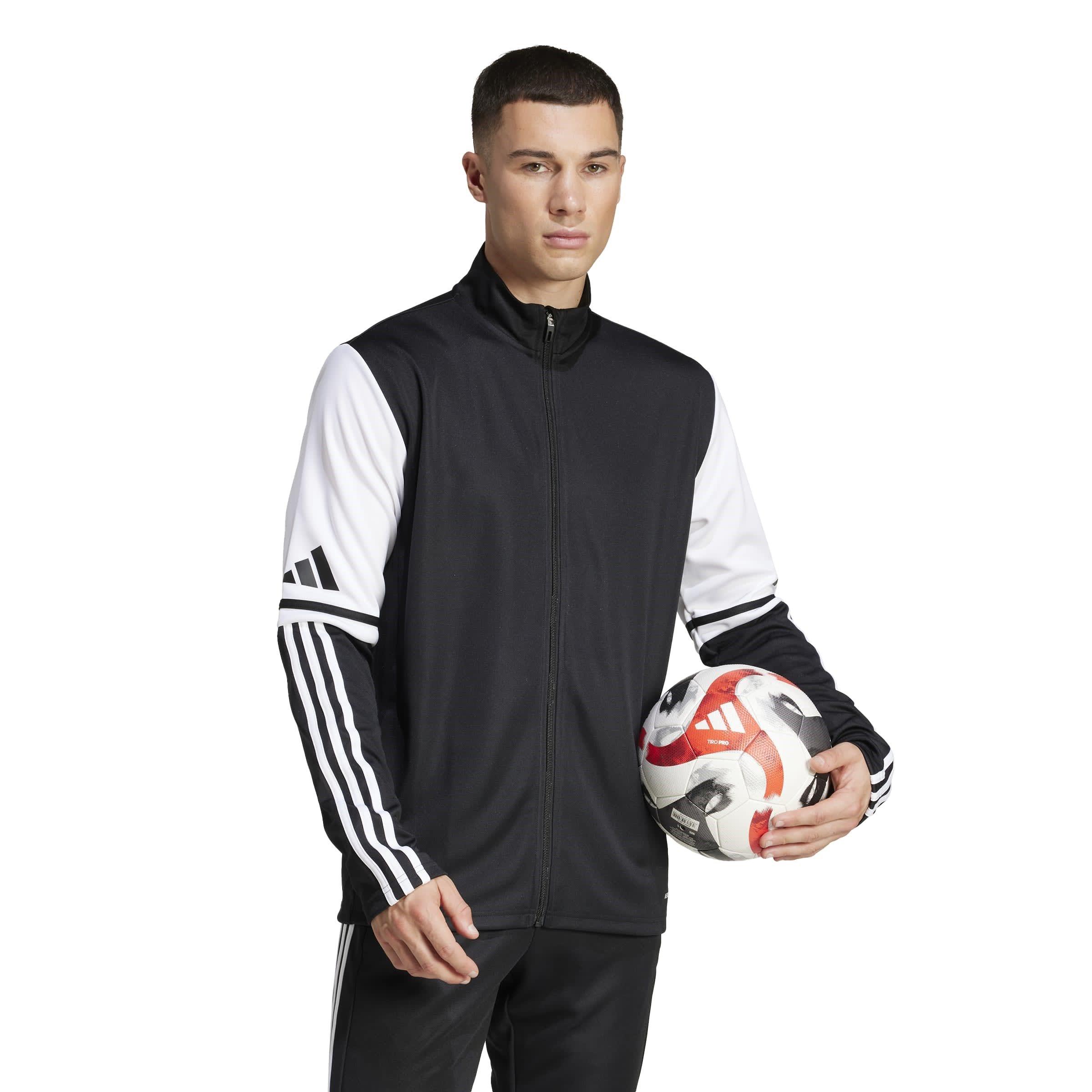 Black/White - adidas - Squadra 25 Mens Training Jacket - 4