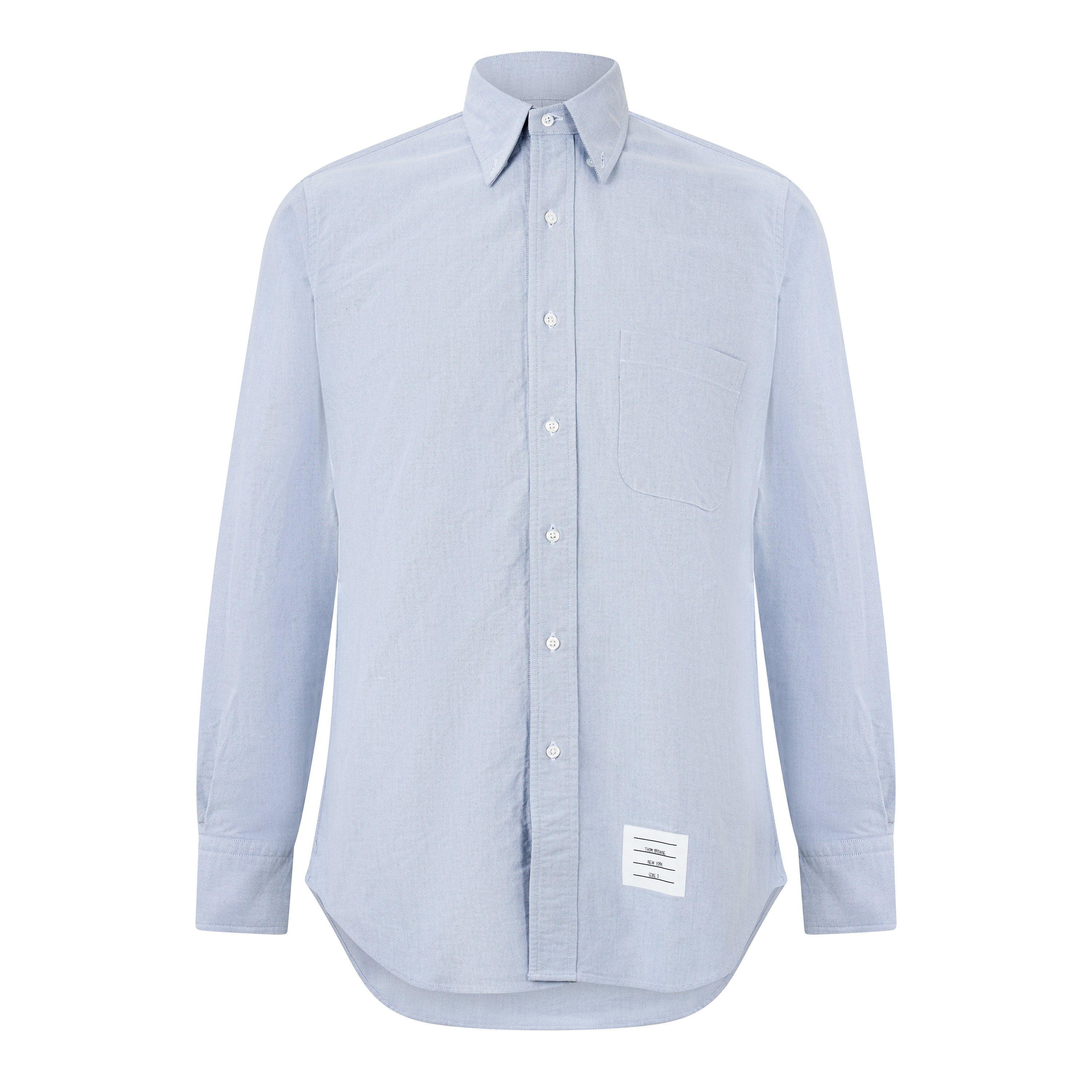 Blue - Thom Browne - TB LS Shirt Sn72 - 1