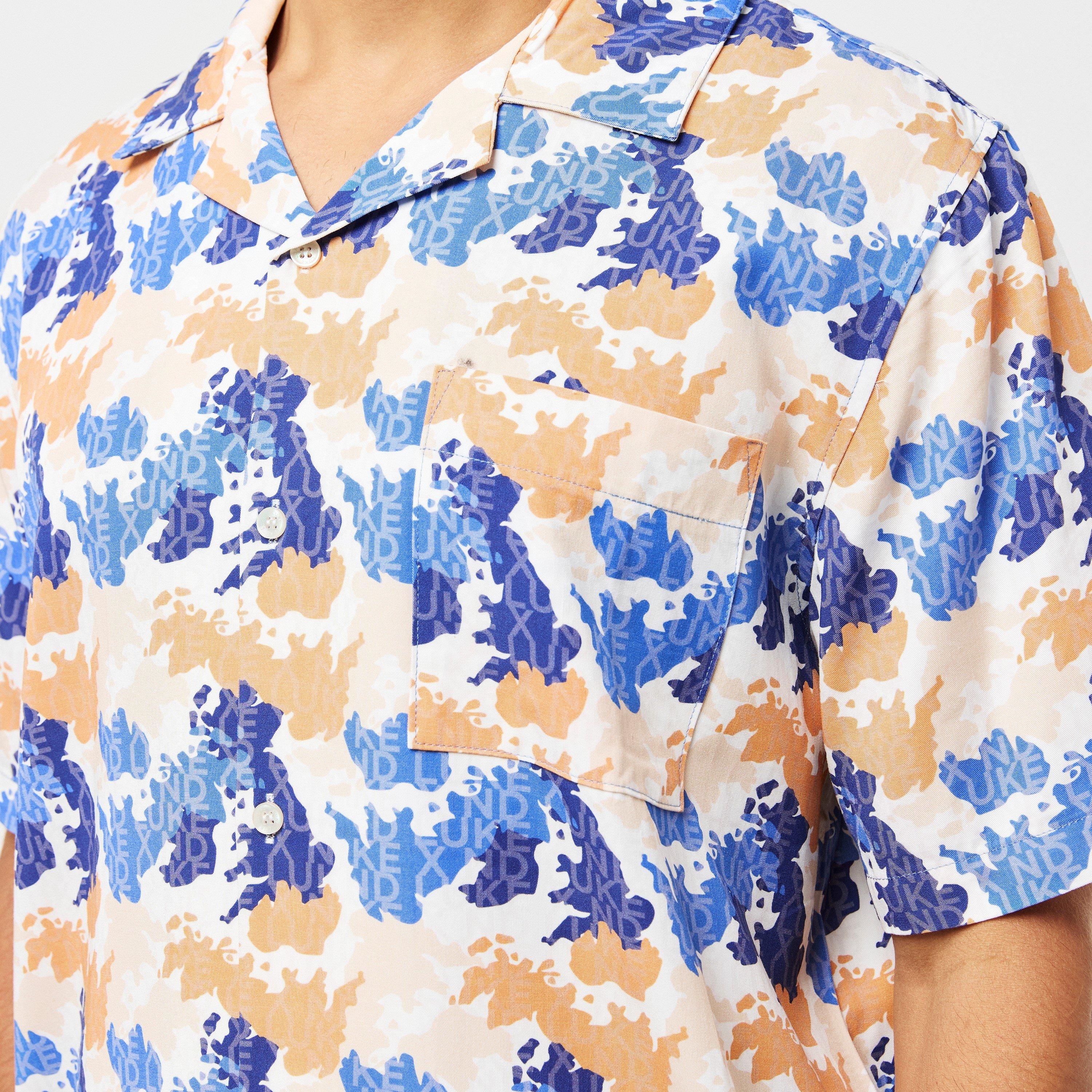Apricot Camo - Luke - Mamba Short-Sleeve Patterned Shirt - 5
