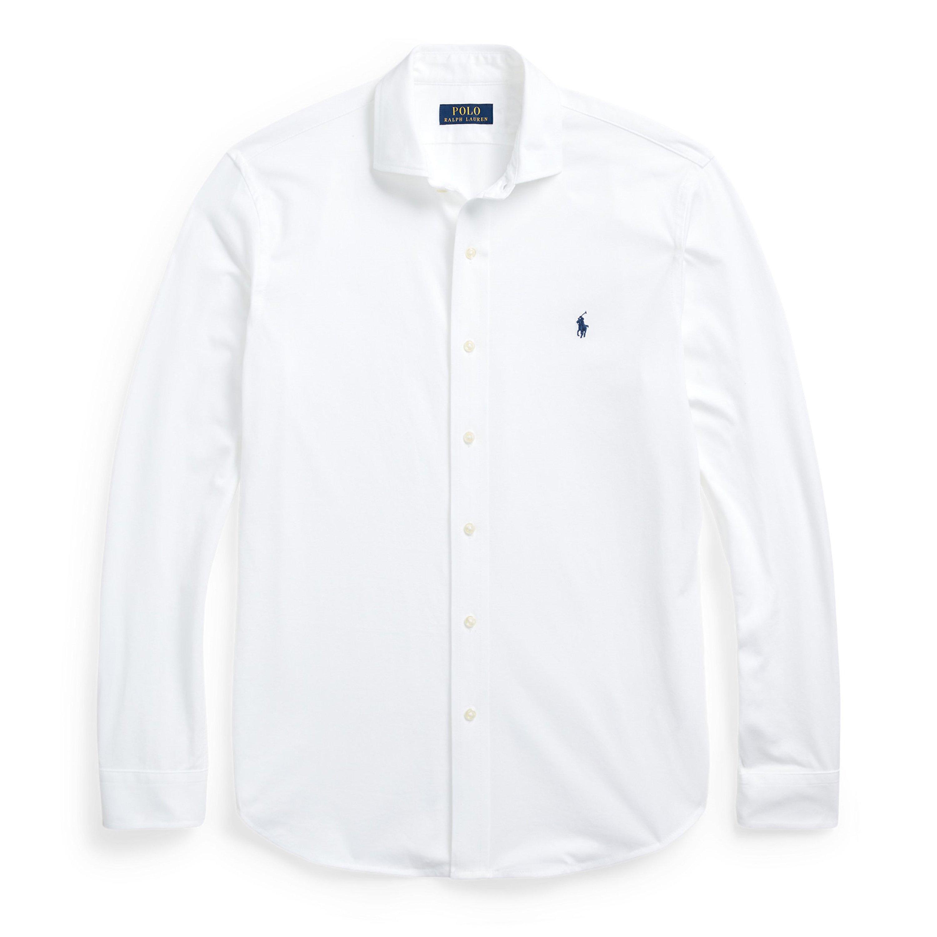 White - Polo Ralph Lauren - Cotton Jersey Shirt - 1