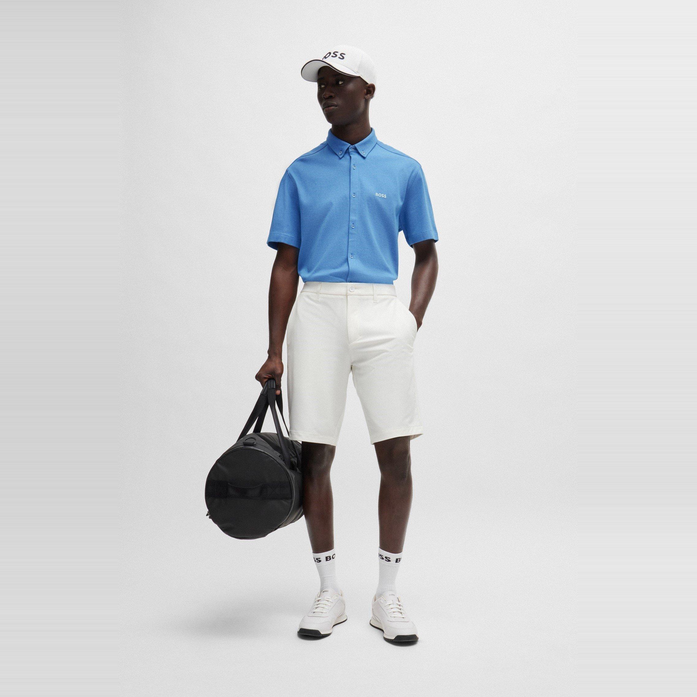 Open Blue - Boss - B_Motion S Short-Sleeve Slim-fit Shirt - 6