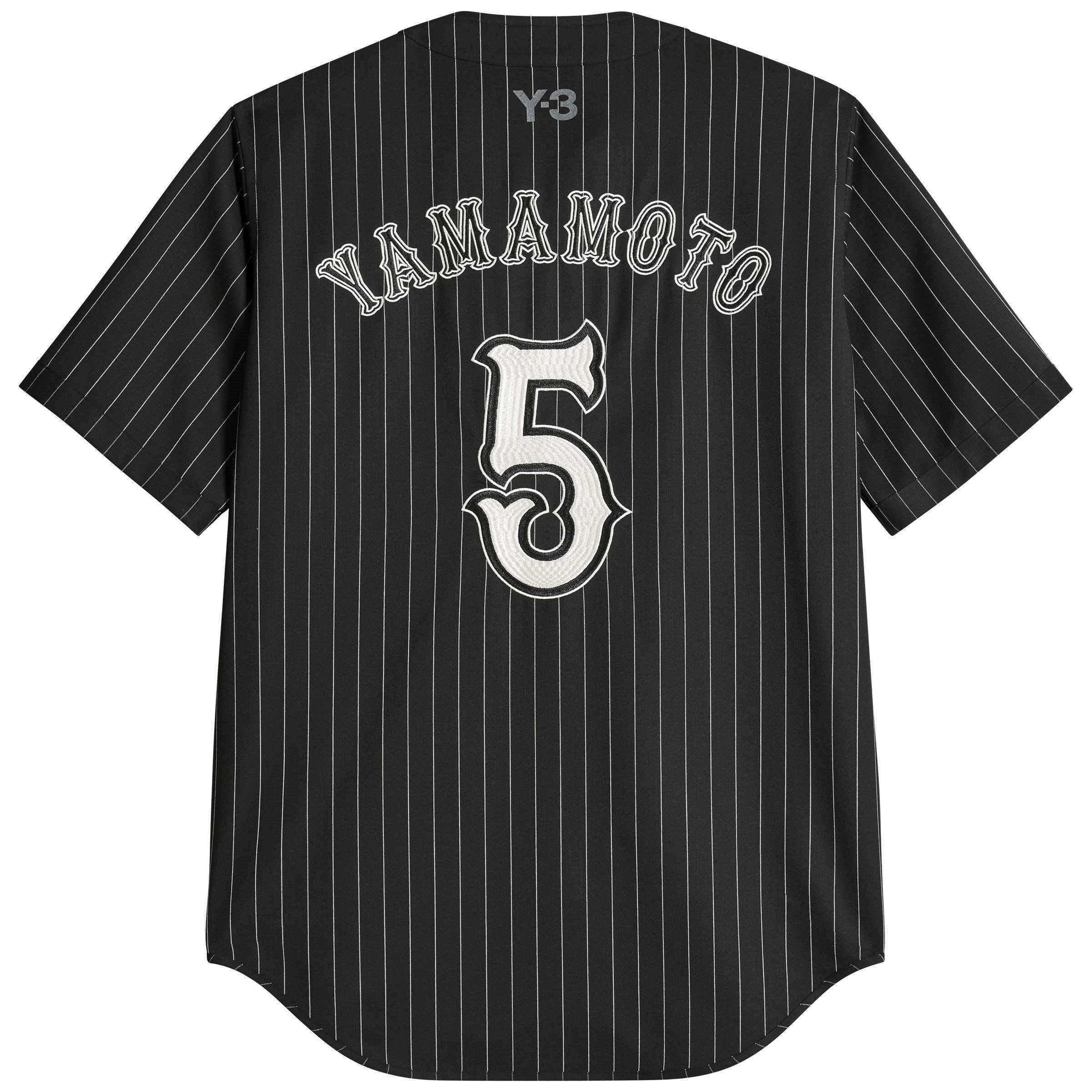 Black - Y3 - Mens Elite Baseball Shirt - 2