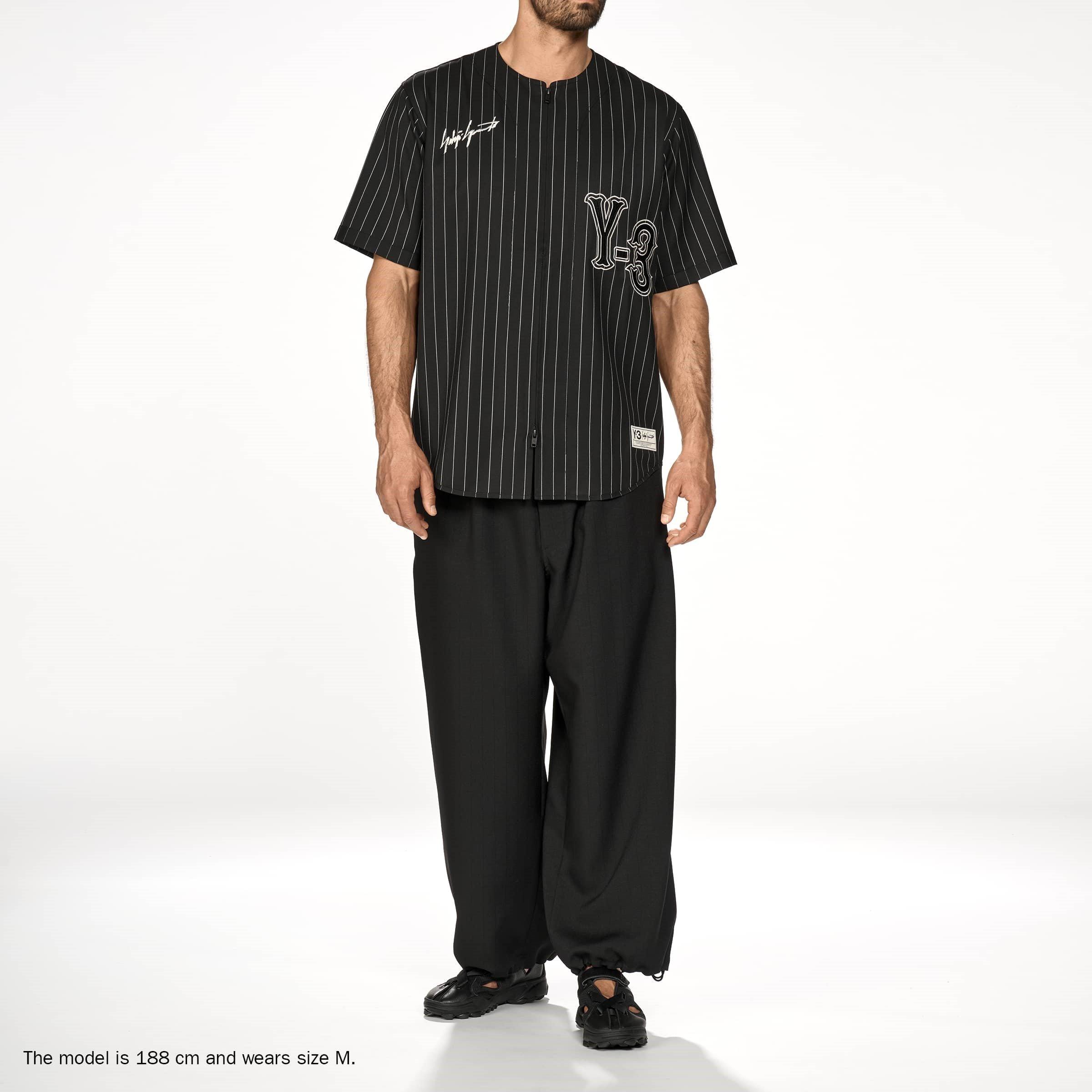 Black - Y3 - Mens Elite Baseball Shirt - 3