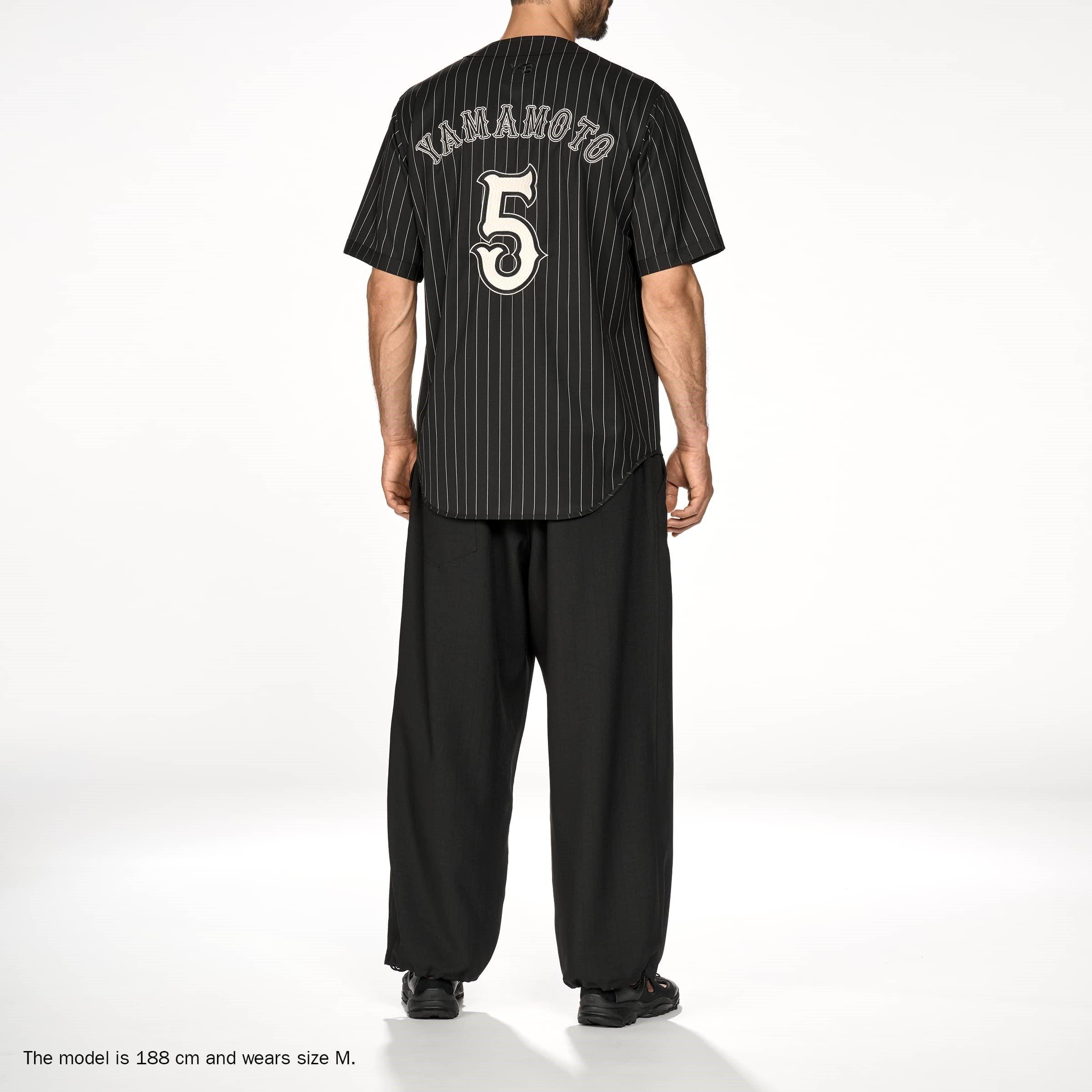Black - Y3 - Mens Elite Baseball Shirt - 4